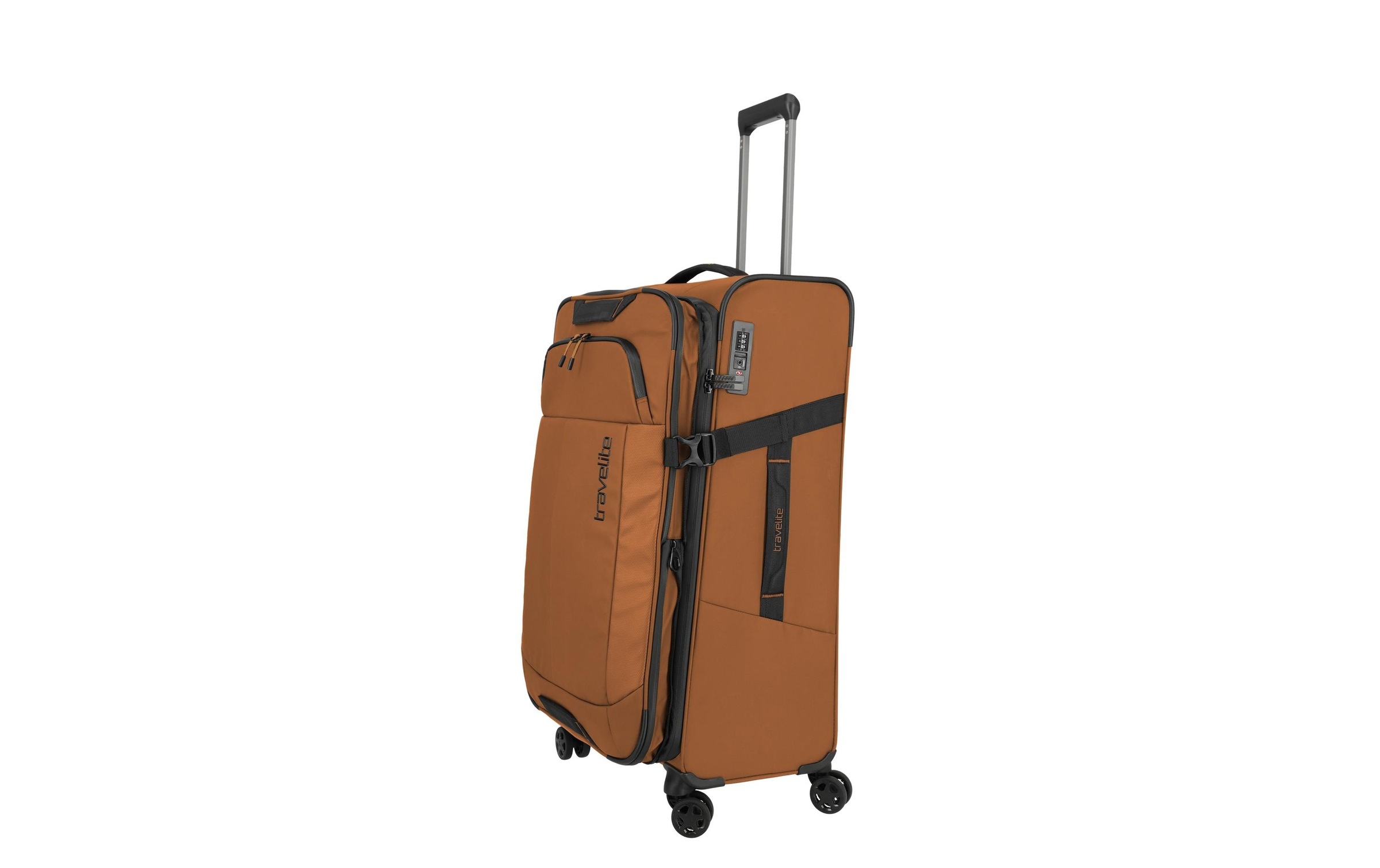 travelite Trolley »travelite Briize Trolley L erweiterbar 92 l « 92 l 4 Rollen