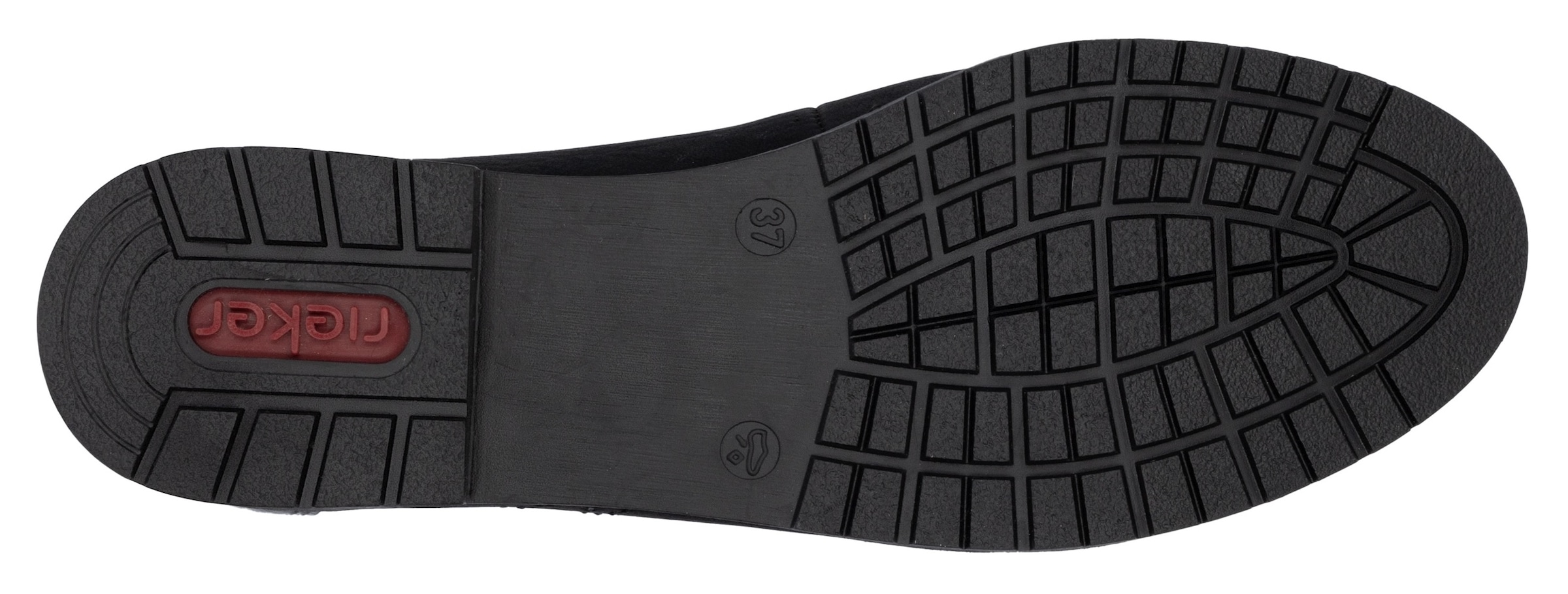 Rieker Ballerine  , Loafer, Schlupfschuh, Flats, Slipper, Businessschuh mit Schleifchen