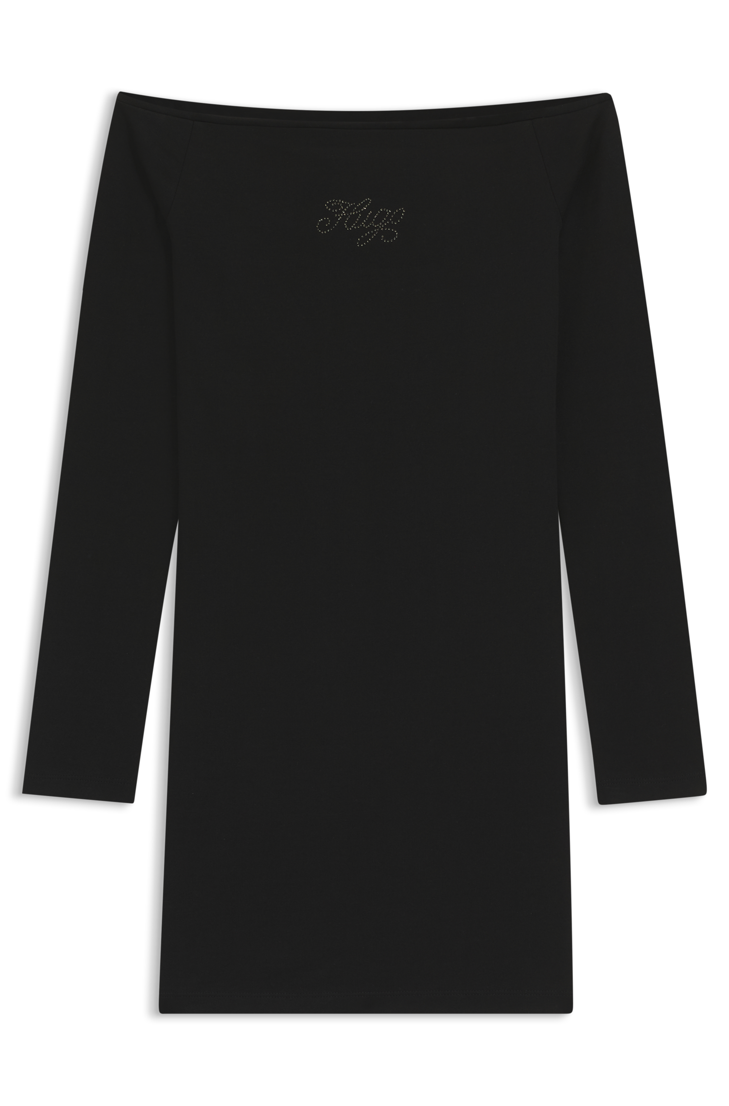 HUGO Blue Minikleid »Noffal« figurbetont, schulterfrei