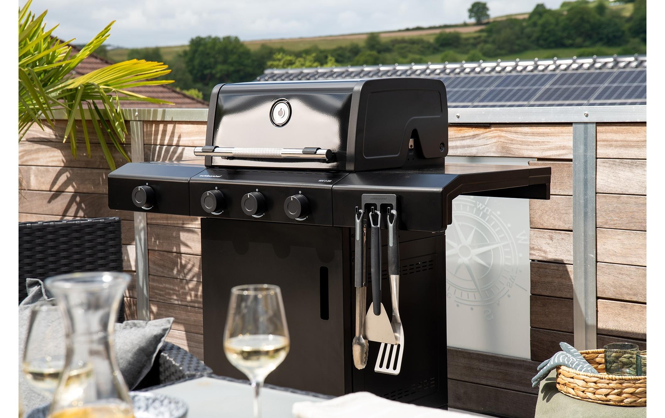 OUTDOORCHEF Barbecue à gaz »Heat C-335« Leistungsstarke 3-Brenner Grillstation