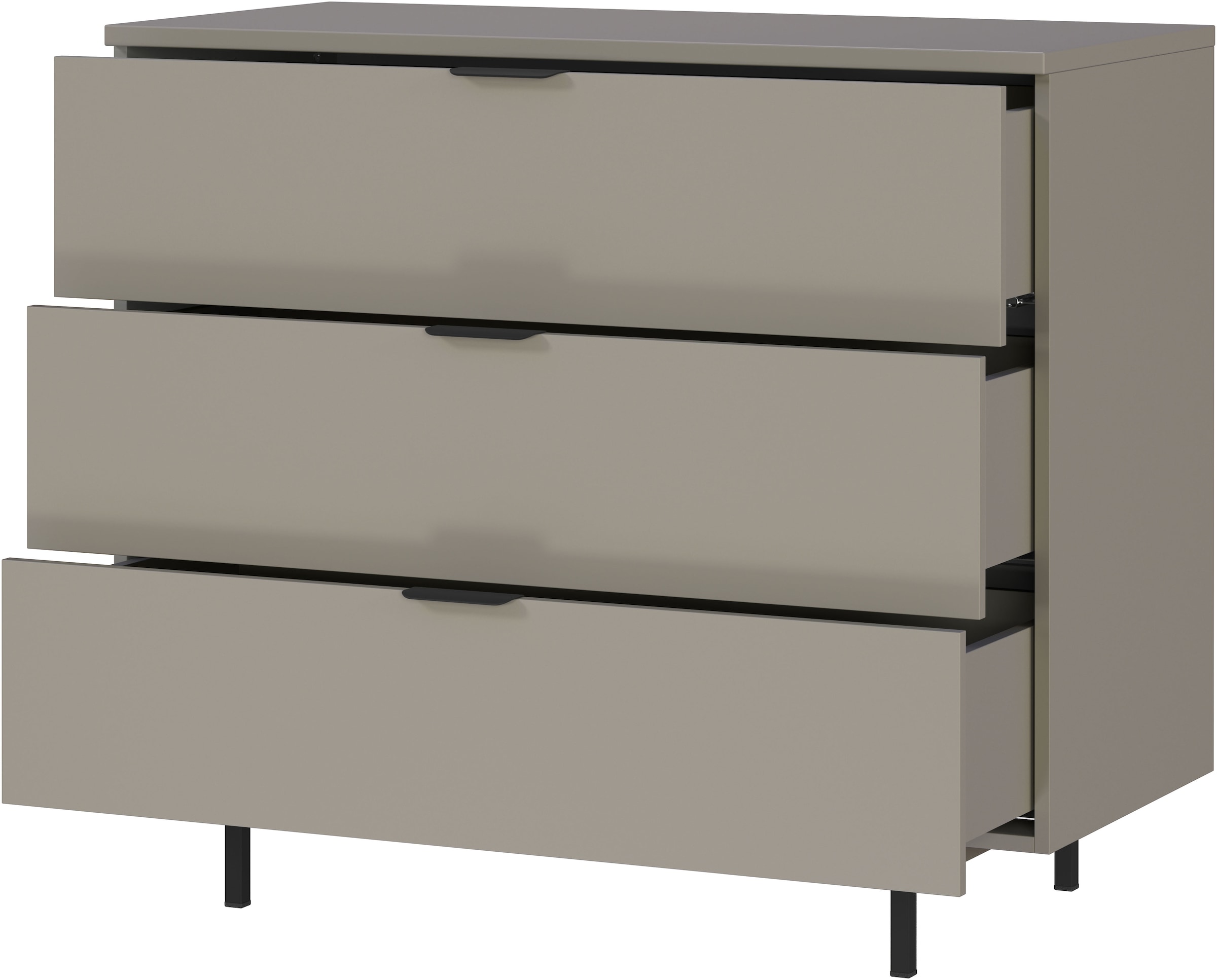 GERMANIA Babymöbel-Set »Tomino« Set, 4 Stk. tlg. modernes Design, mitwachsendes Komplett-Set mit grossem Schrank