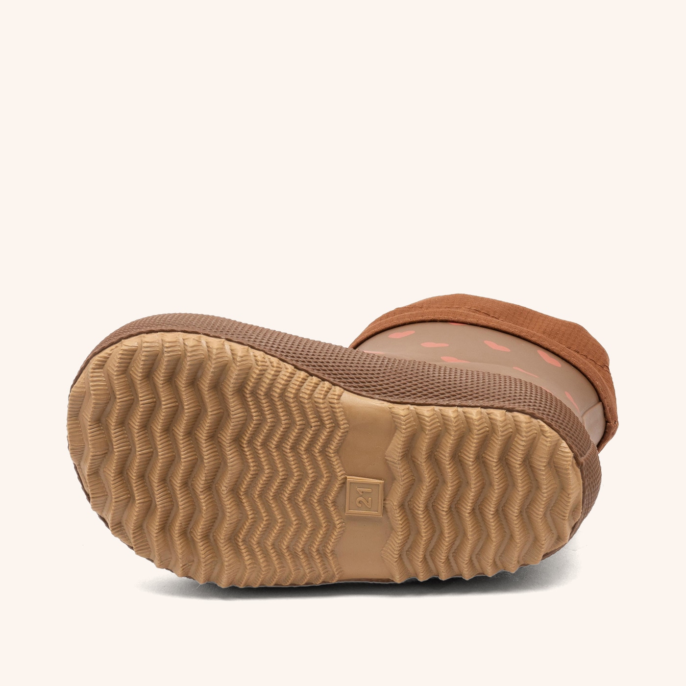 Bisgaard Gummistiefel »baby thermo rubber«  Regenstiefel mit Wollfutter, Grössenschablone zum Download