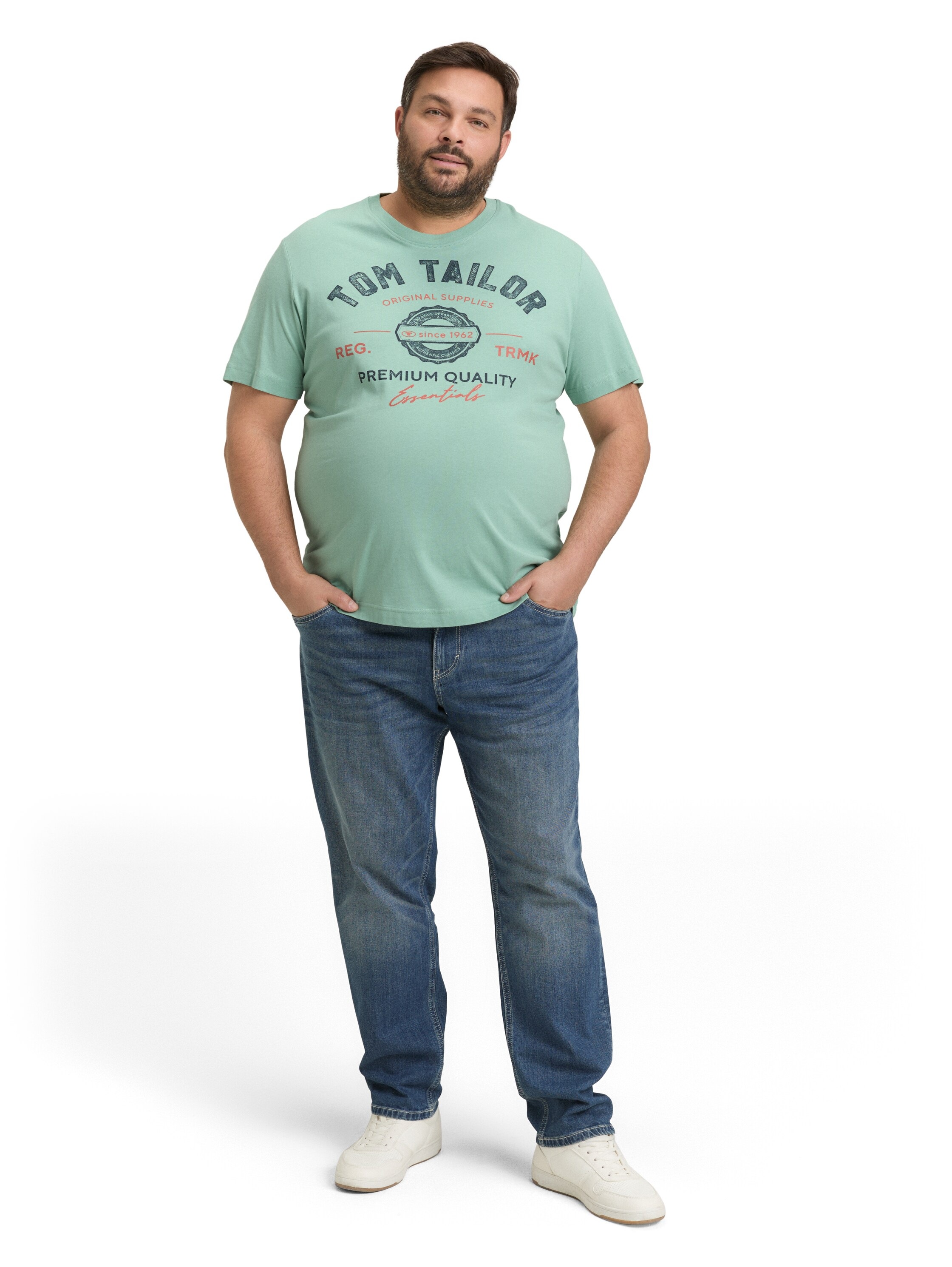 TOM TAILOR PLUS T-shirt avec impression logo