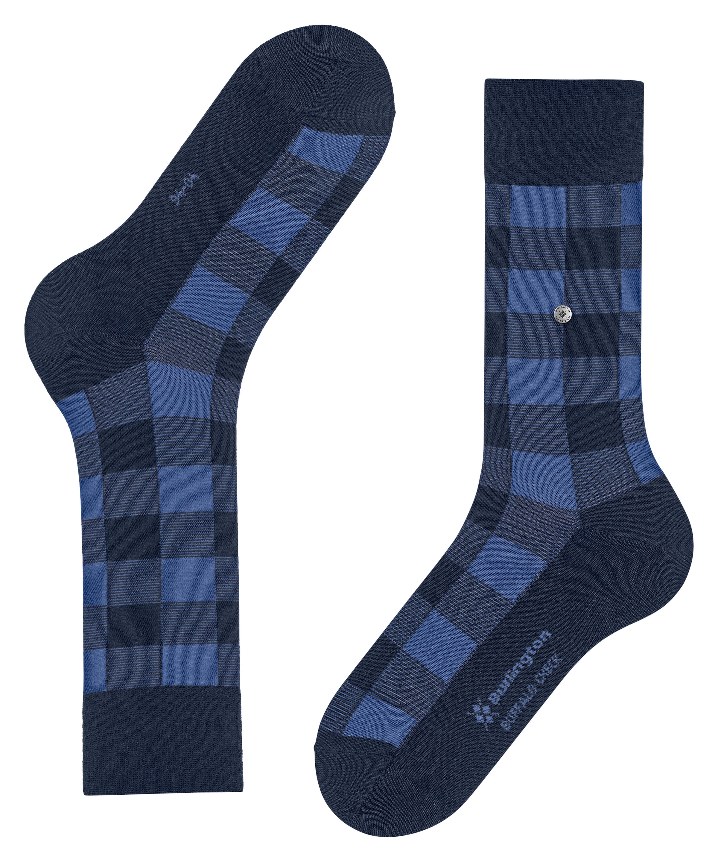 Burlington Socken »Buffalo Check« Einheitsgrösse 40-46, wärmende Wollmischung, Holzfäller-Karo