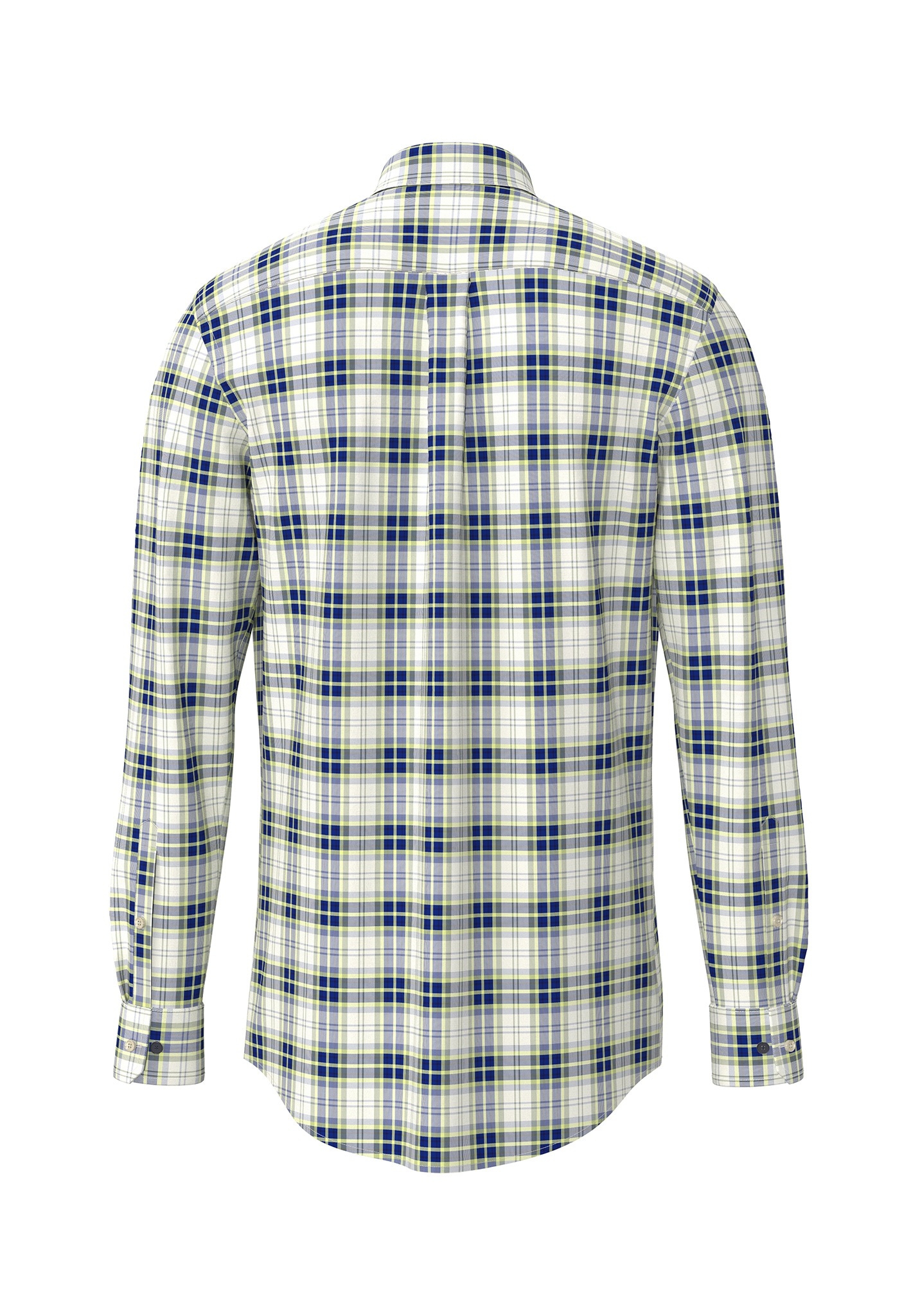 FYNCH-HATTON Chemise à manches longues »Washed Oxford Check« normale Passform, kariertes Muster, mit Brusttasche
