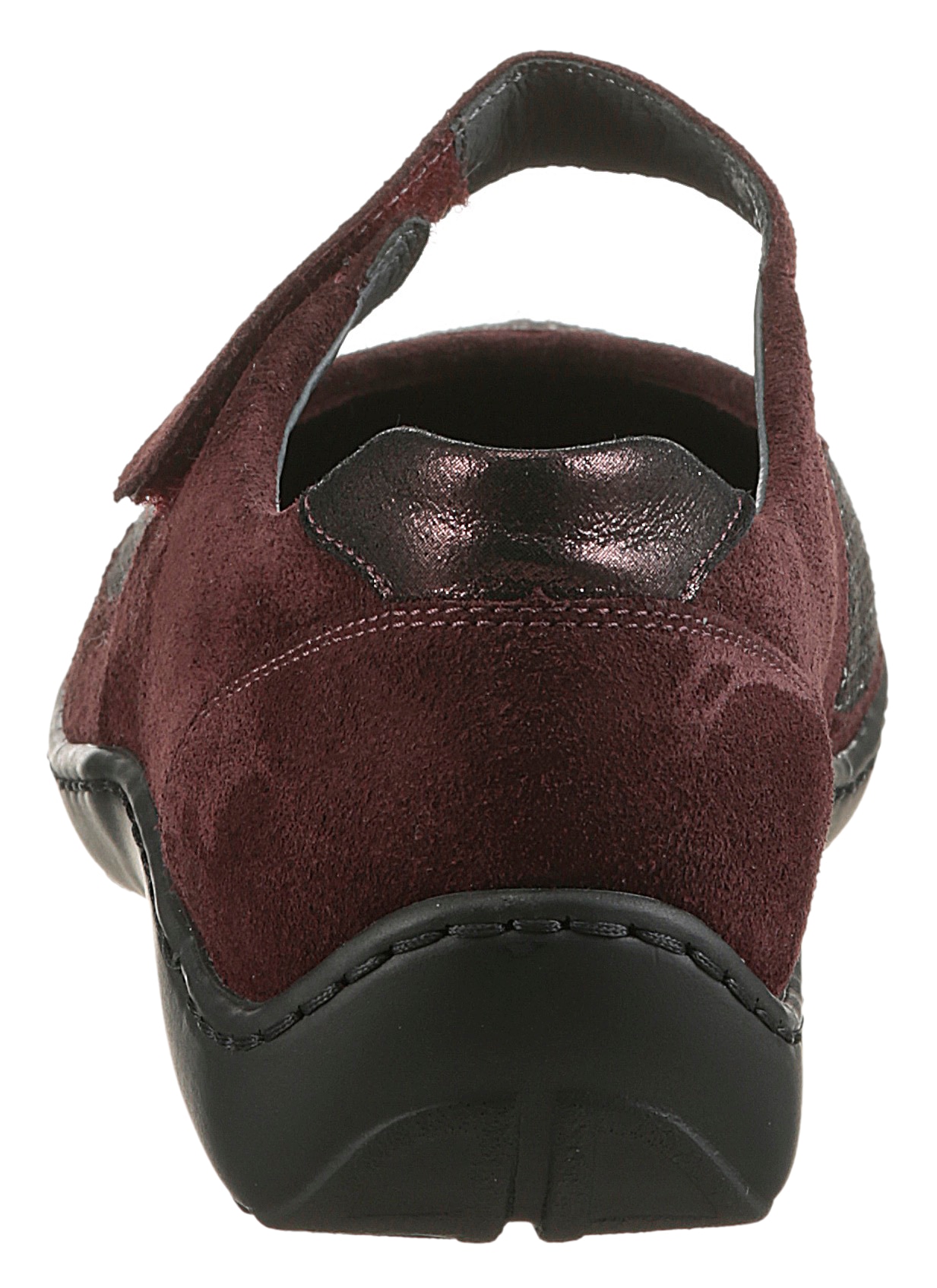 Waldläufer Ballerines à lanières »HENNI-Soft«  chaussure confort, chaussure à scratch, chaussure confortable largeur H, avec Orthotritt