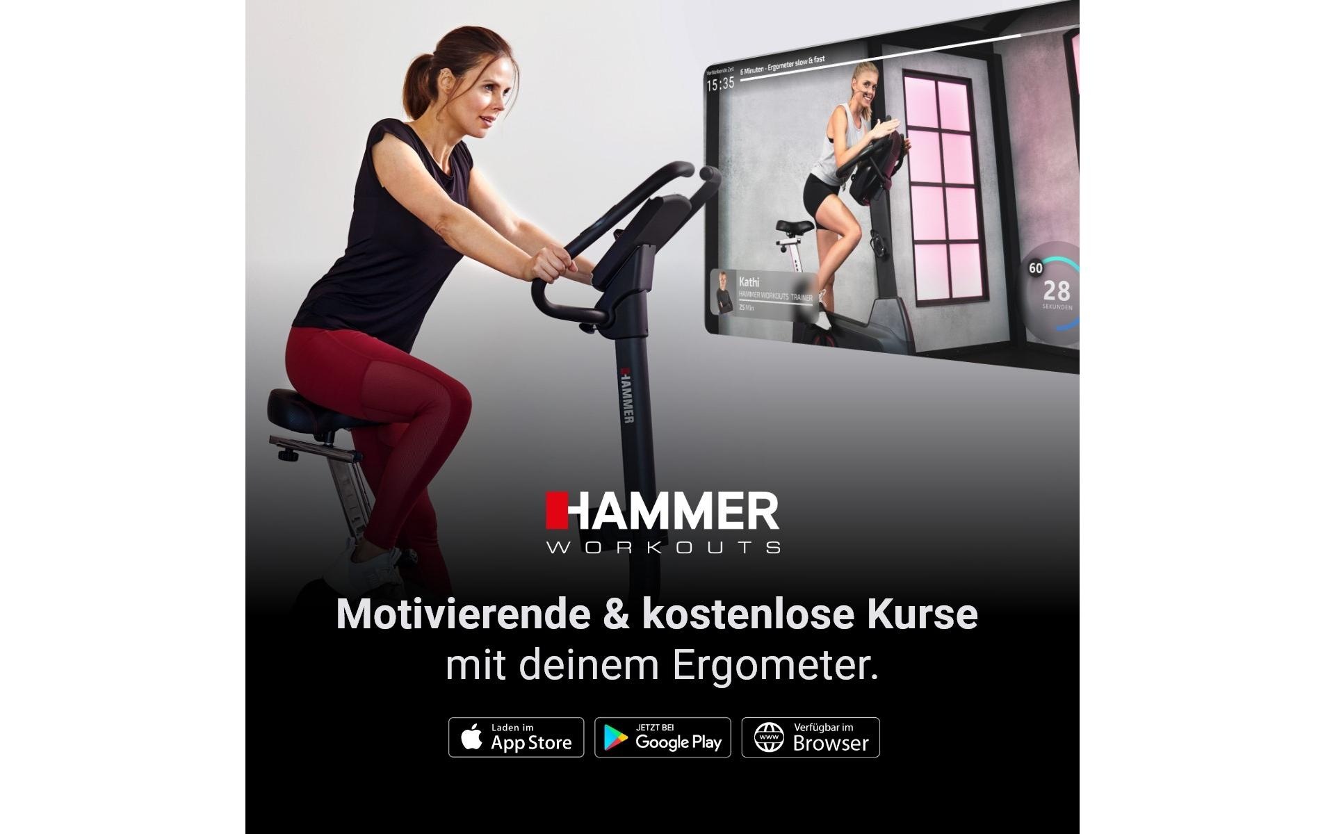 Hammer Vélo d'appartement »Cardio XT7«