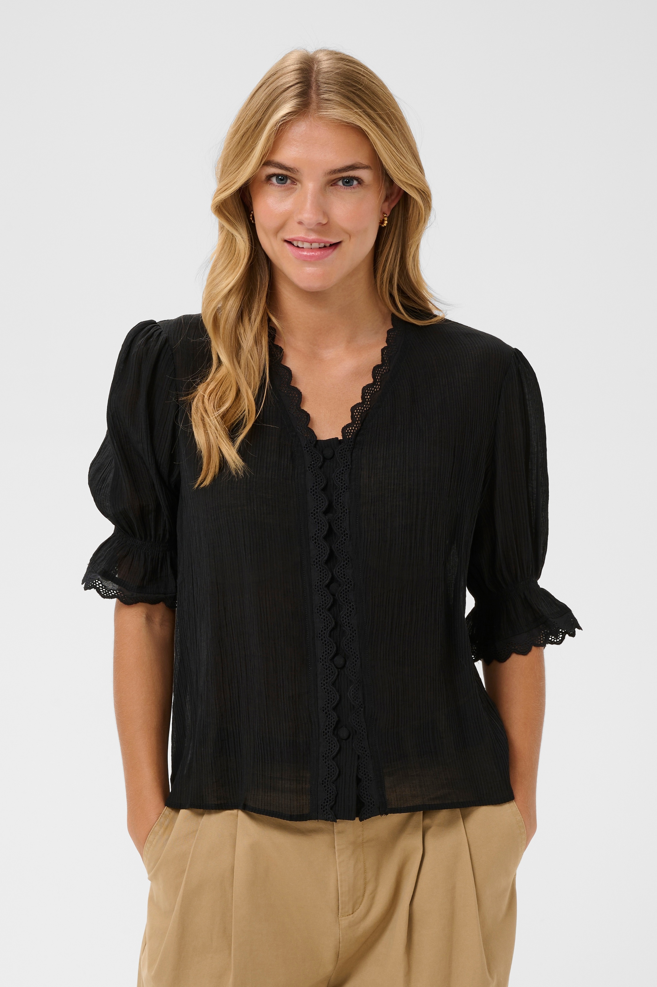 Saint Tropez Blouse à manches courtes »KristelSZ Shirt«