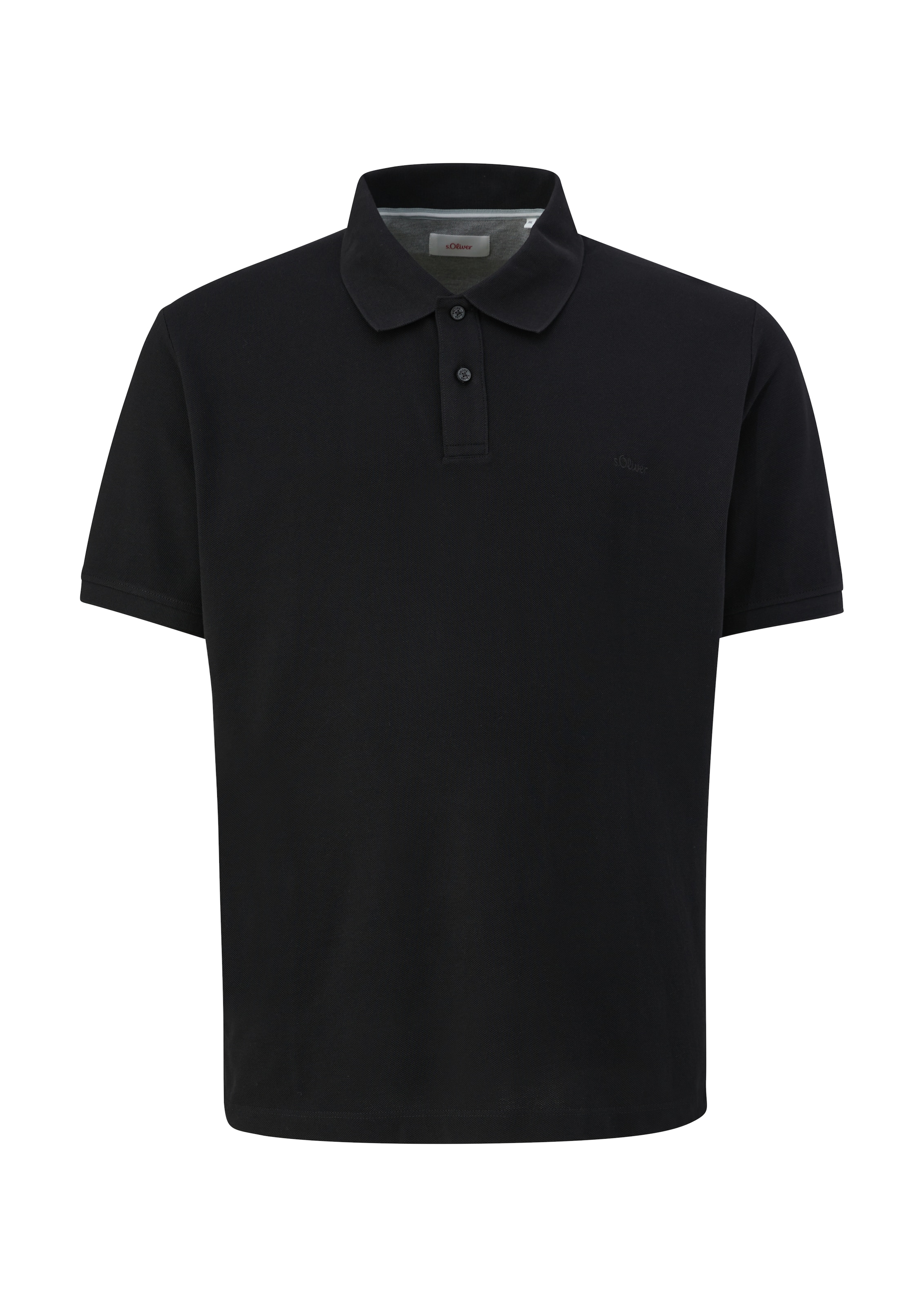 s.Oliver Men Big Sizes Poloshirt Kurzarm-Polo aus Baumwolle - Grosse Grössen
