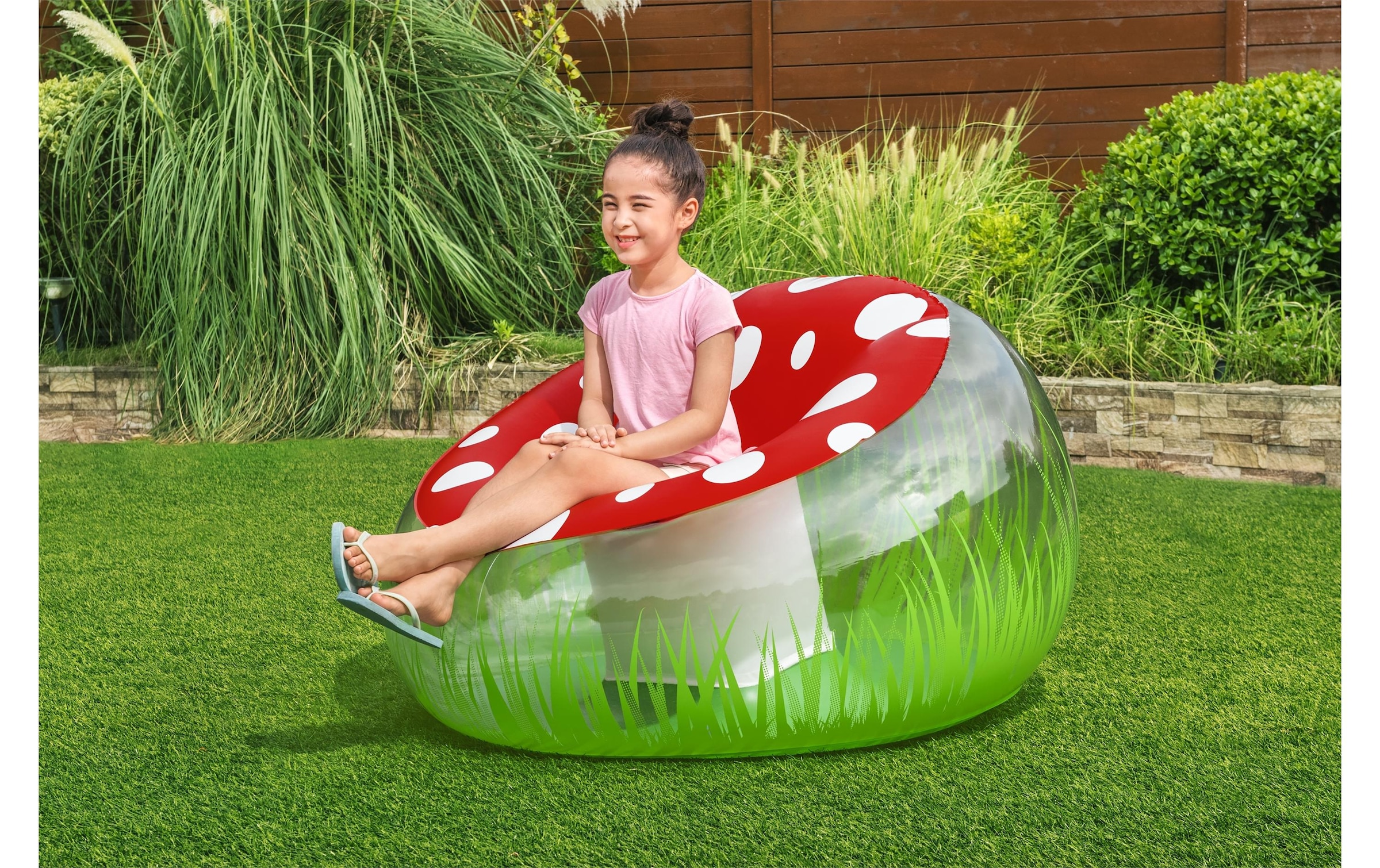 Bestway Fauteuil gonflable »Fliegenpilz 112 x 112 cm«