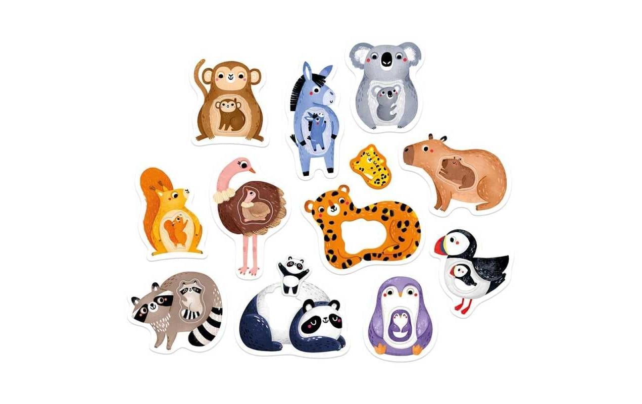   Puzzle »Banana Panda Mein erstes Puzzle Mama & Ich Puzzle Pappe Klassisch« Multilingual