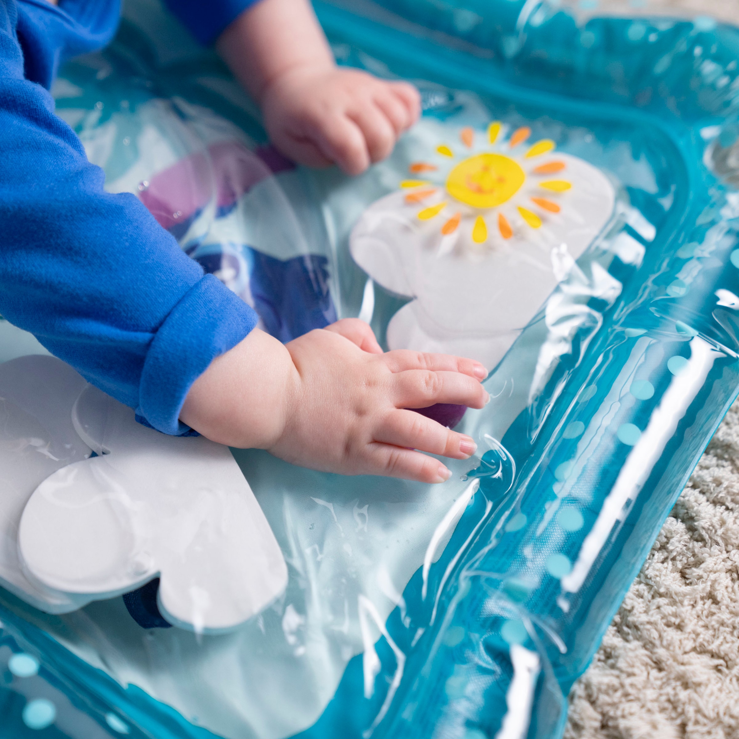 Bright Starts Spielmatte »Stitch Making Waves Tummy Time Water Mat«