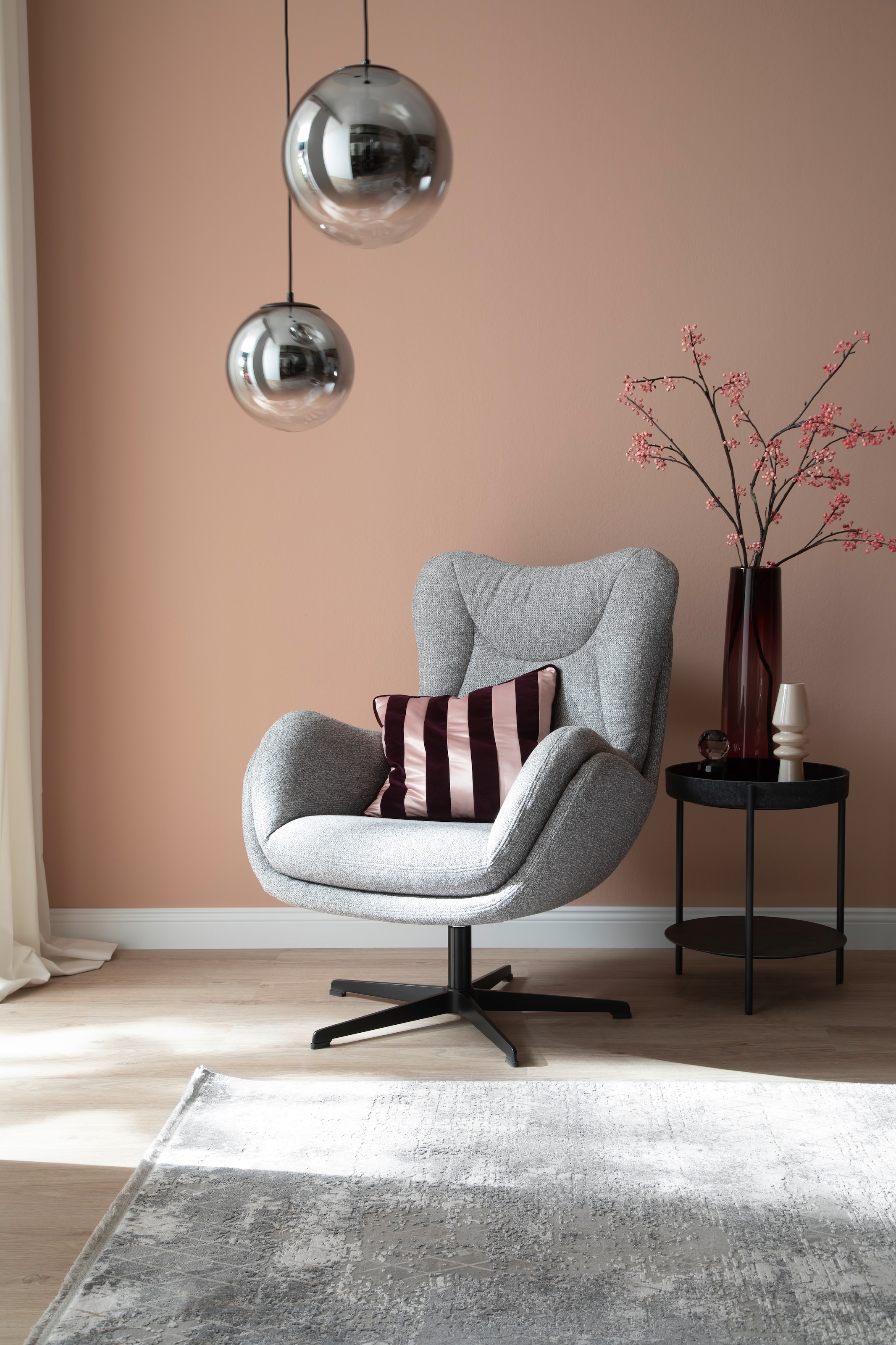 SCHÖNER WOHNEN-Kollektion Tapis »Vision 213« Rectangulaire 7 mm Höhe Viskoseteppich mit Glanz, Wohnzimmer