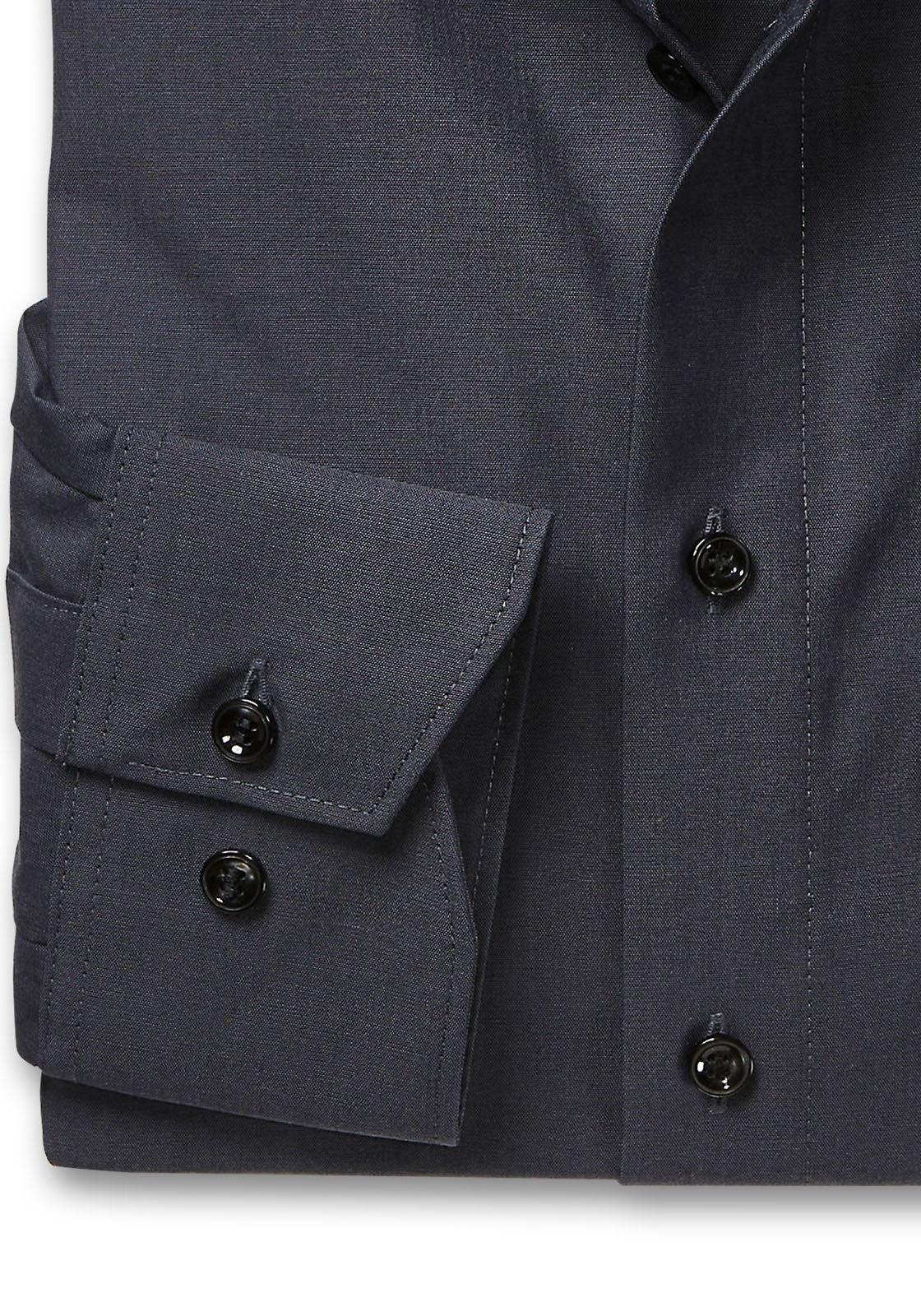 MARVELIS Langarmhemd Businesshemd, Basic, New-Kentkragen, leicht tailliert