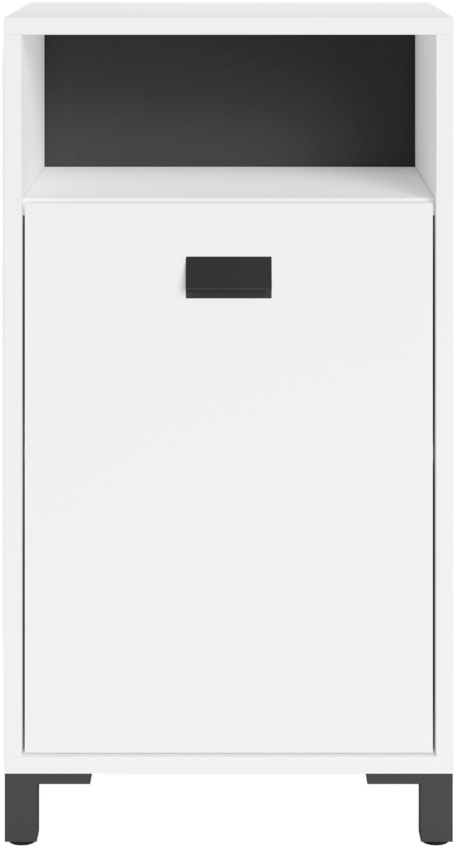 byLIVING Midischrank »Wellness« mit variablem Einlegeboden und offenem Fach für viel Stauraum