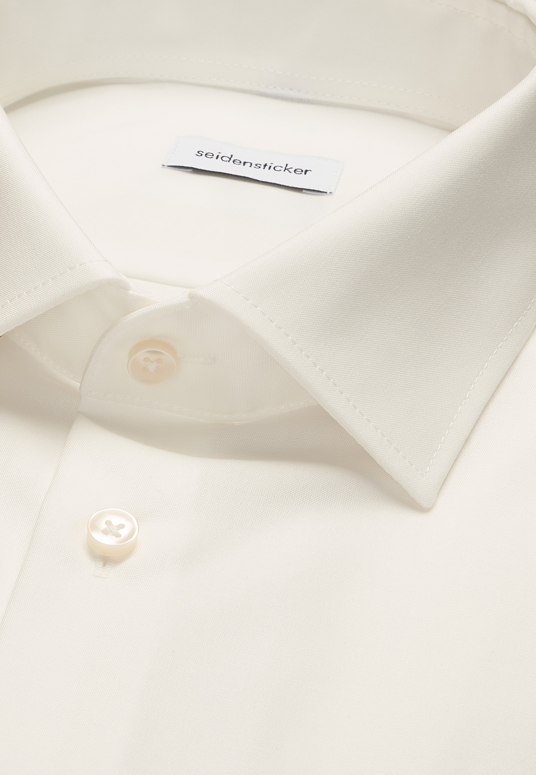 seidensticker Chemise d'affaires »Schwarze Rose« Slim 1/1 Kentkragen Uni