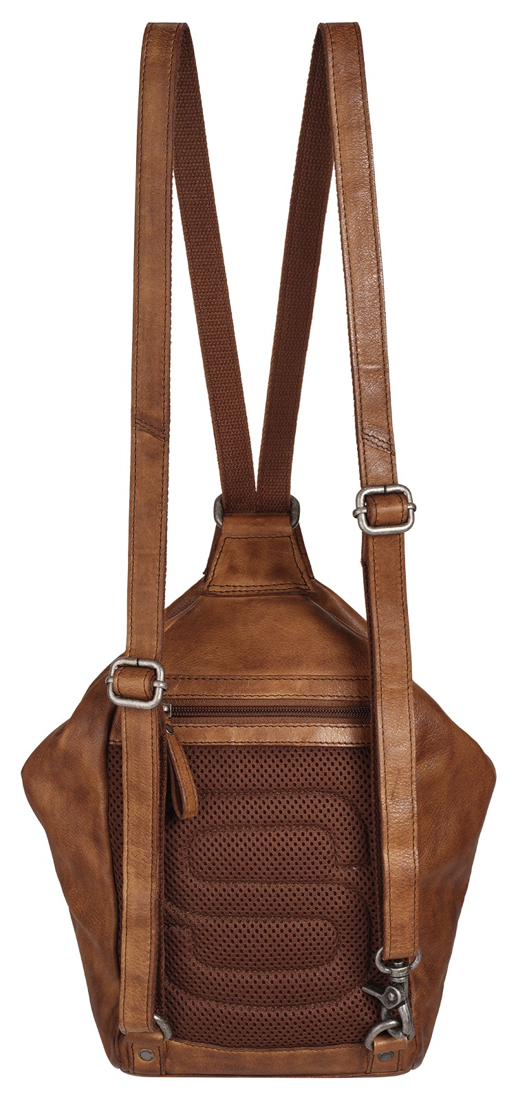 Spikes & Sparrow Sac à dos de ville »SPIKES & SPARROW Damen echt Leder« cuir véritable