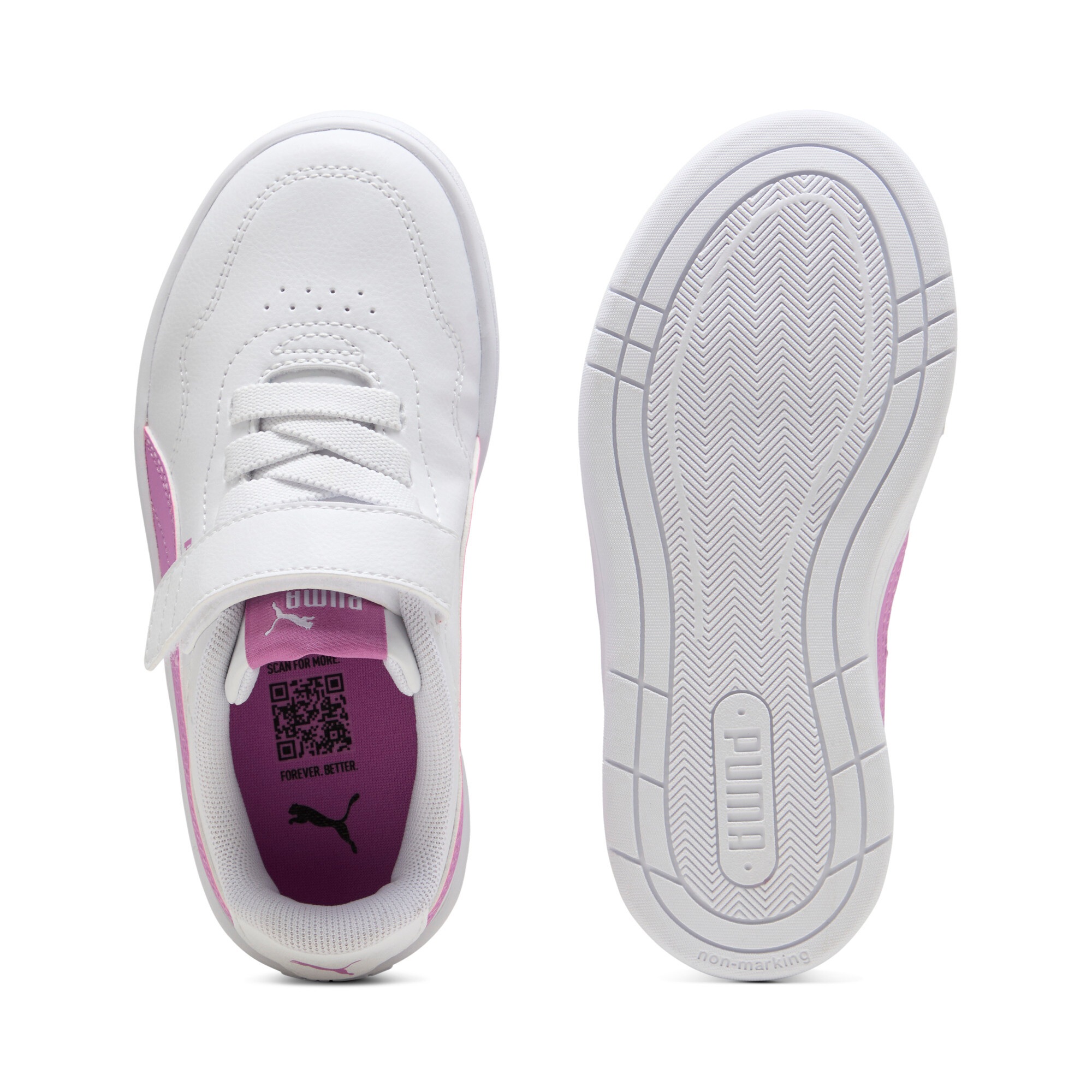 PUMA Sneaker »COURT LALLY AC PS«  mit Klettverschluss und elastischen Schnürsenkeln