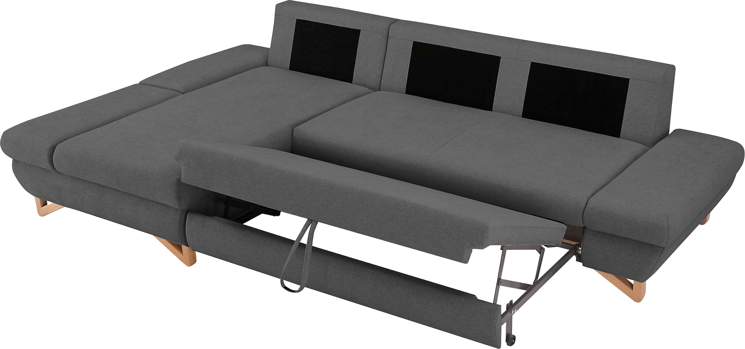 Home affaire Canapé-lit »City/Giron« komfortable Bettfunktion (Liegefläche 245 x 138 cm), sowie Bettkasten
