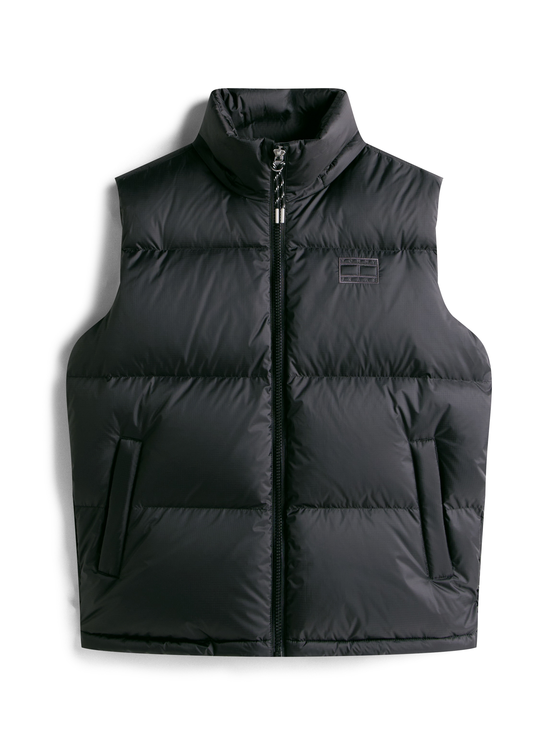 Tommy Jeans Gilet matelassé »ALASKA DOWN VEST« coupe régulière avec capuche amovible