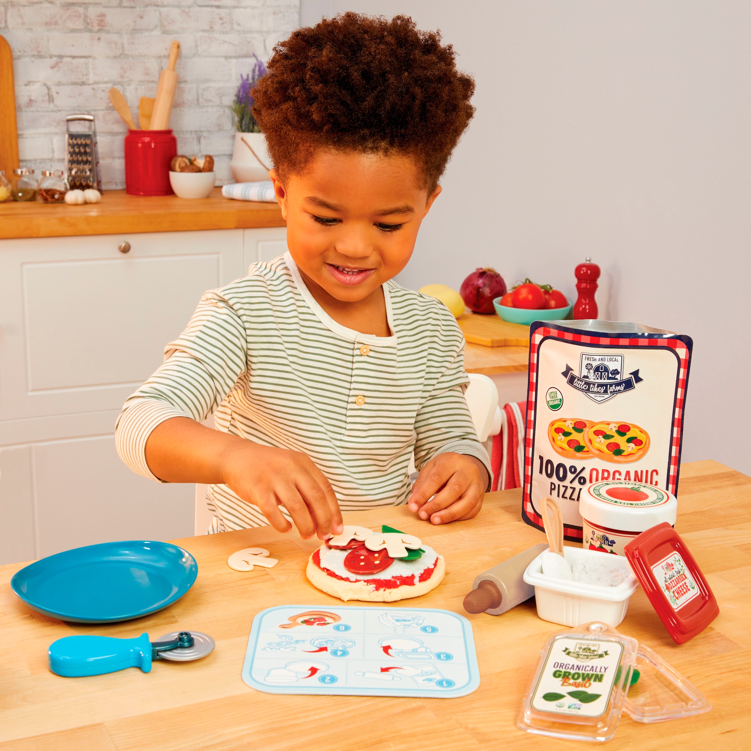 Little Tikes® Aliments pour enfants »Creative Chefs Pizza Kit«