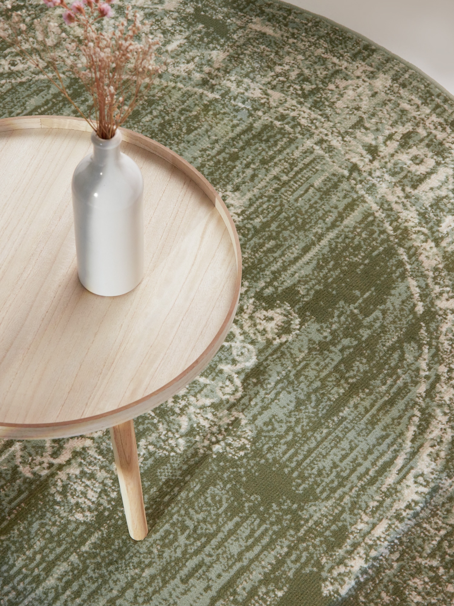 HANSE Home Teppich »Lydia« rund 9 mm Höhe Wohnzimmer, Schlafzimmer, Flur, Kurzflor, orientalisch, Vintage, weich