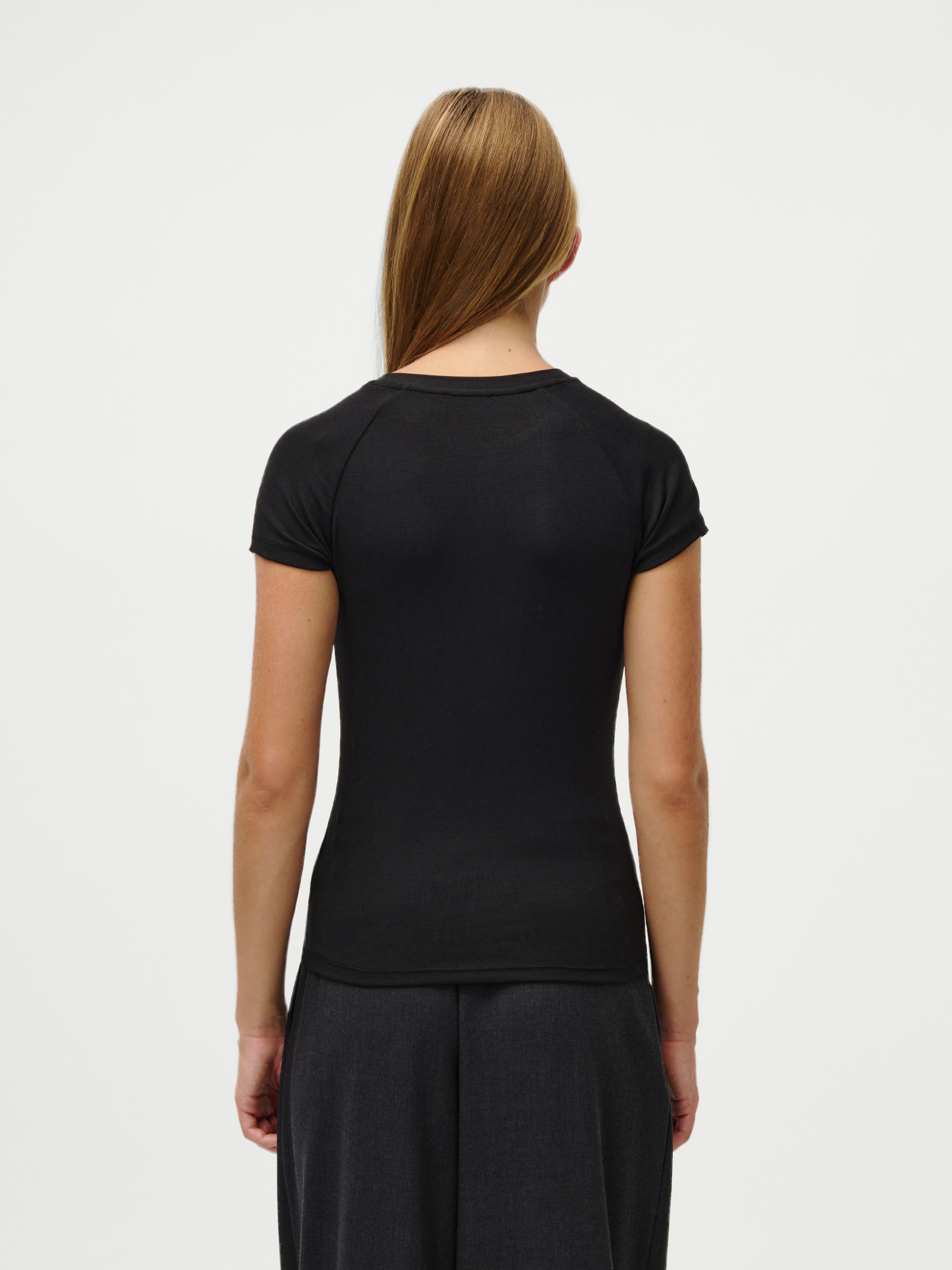 LeGer T-shirt »Tayra, LeGer by Lena Gercke« basic, Rundhals, slim fit