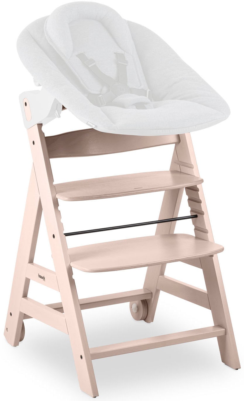 Hauck Hochstuhl »Beta+« () mit Holzrädern
