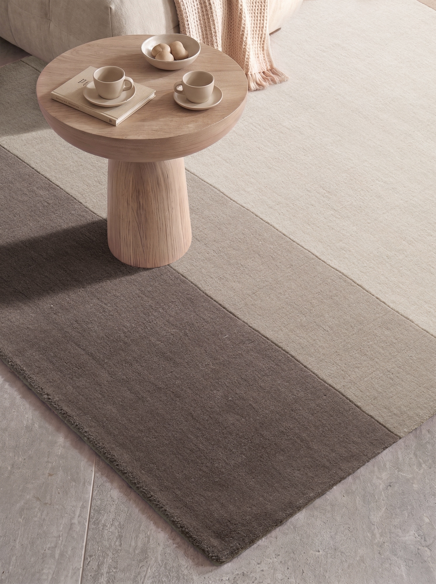 Villeroy & Boch Tapis en laine »Edmund« Rectangulaire 16 mm Höhe Laine, naturel, fait main, maison de campagne, scandinave, salon, chambre