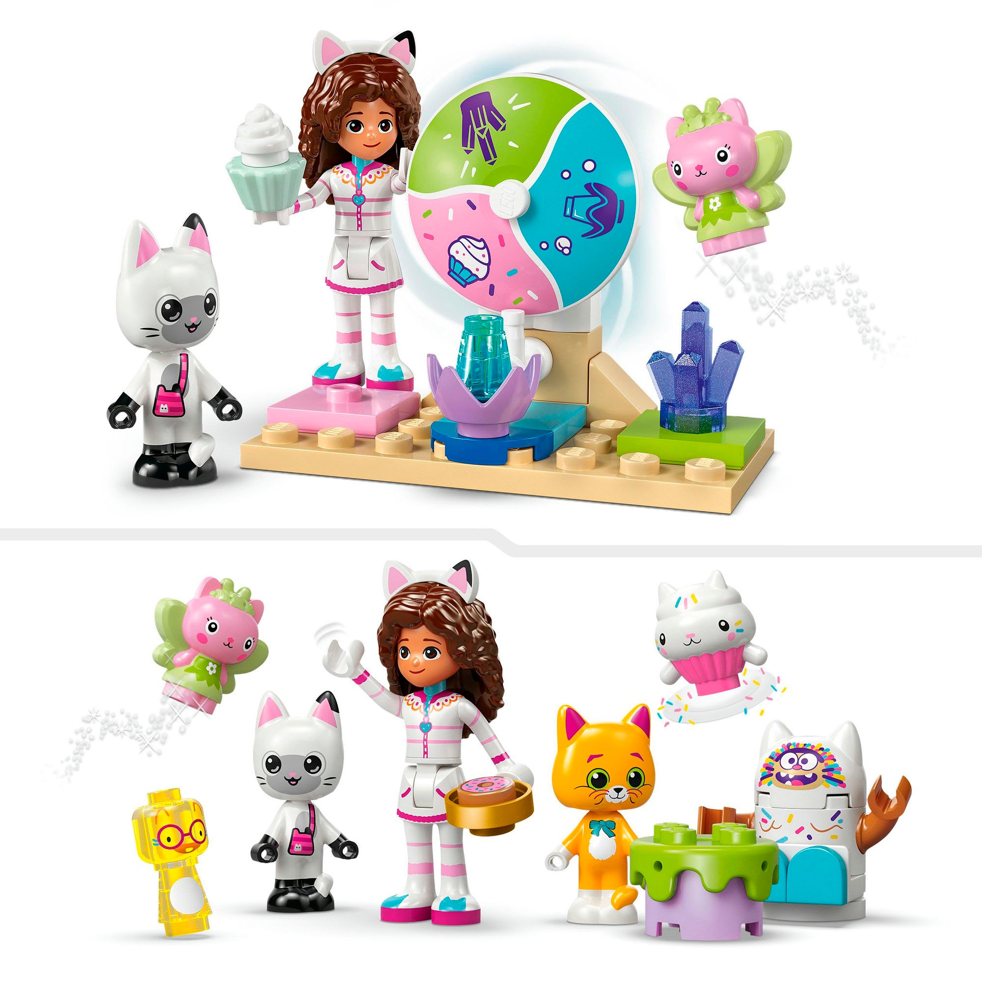 LEGO® Pions de construction »Zuckerguss-Gebirge und Kätzchen-Garten (11205), LEGO Gabby's Dollhouse« Made in Europe