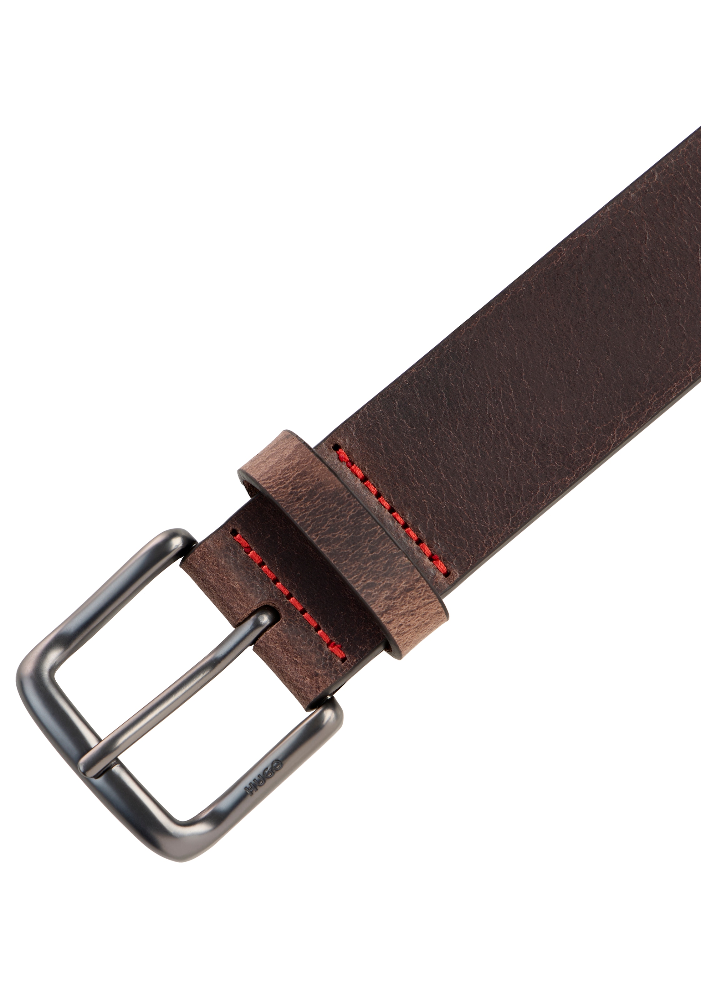 HUGO Ledergürtel »Geffrey Sz35« aus Büffelleder, MADE IN ITALY