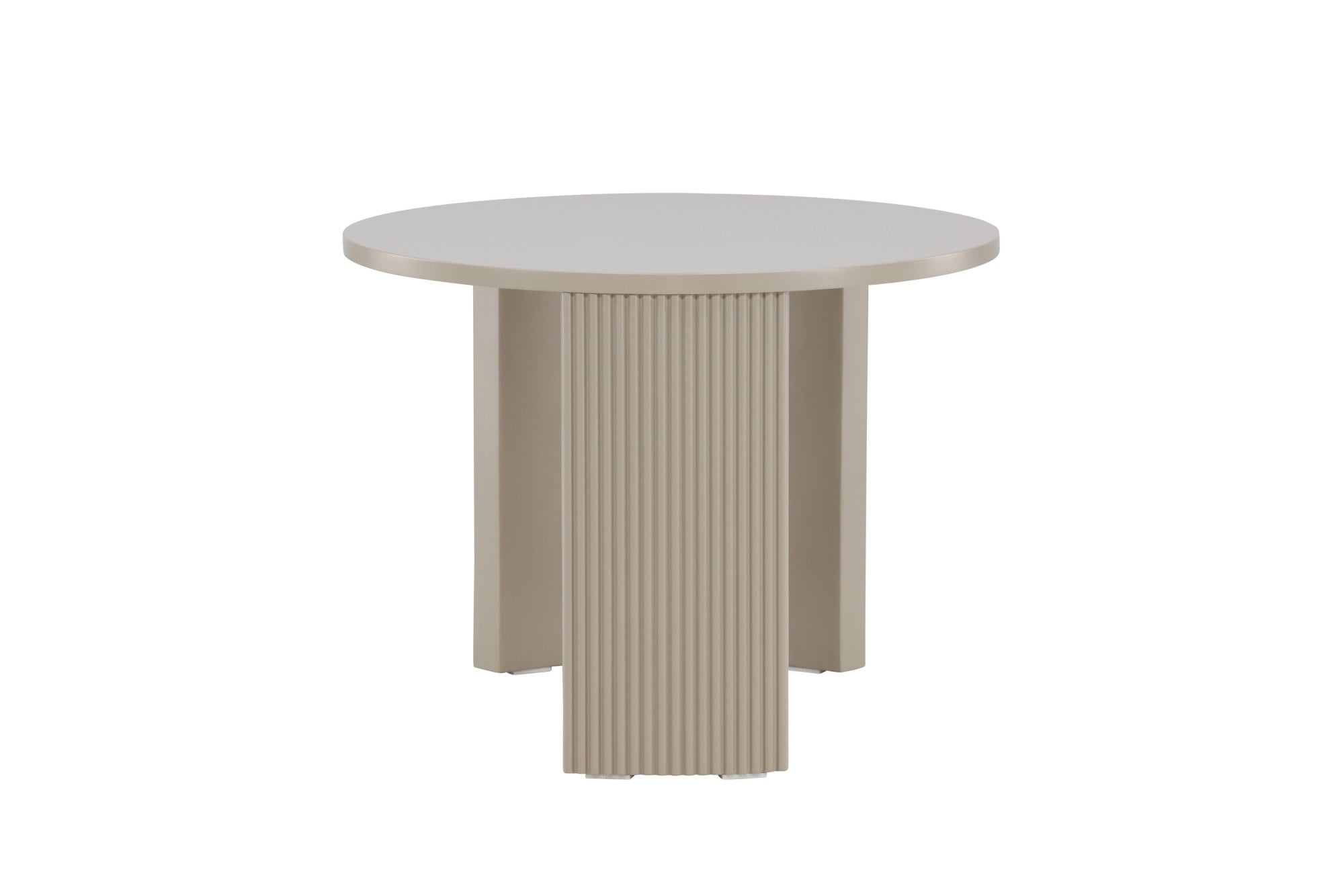 Venture Home Table basse Table basse, MDF, ronde, arrondie, compacte, discrète, classique