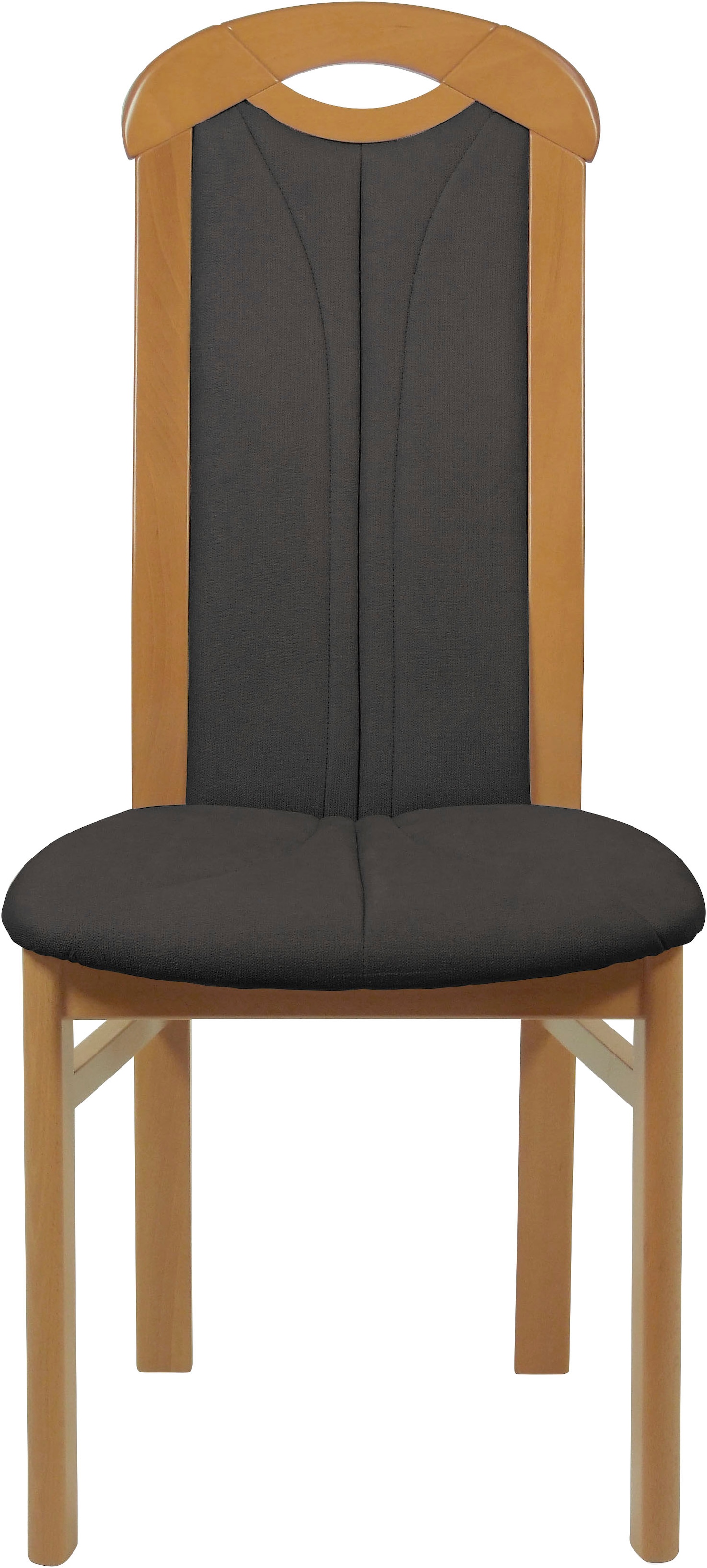 Home affaire Chaise à 4 pieds »ALEX, Stuhl,Armlehnstuhl« () 2 cuischaise, fauteuil avec accoudoirs, version avec et sans tissu déperlant