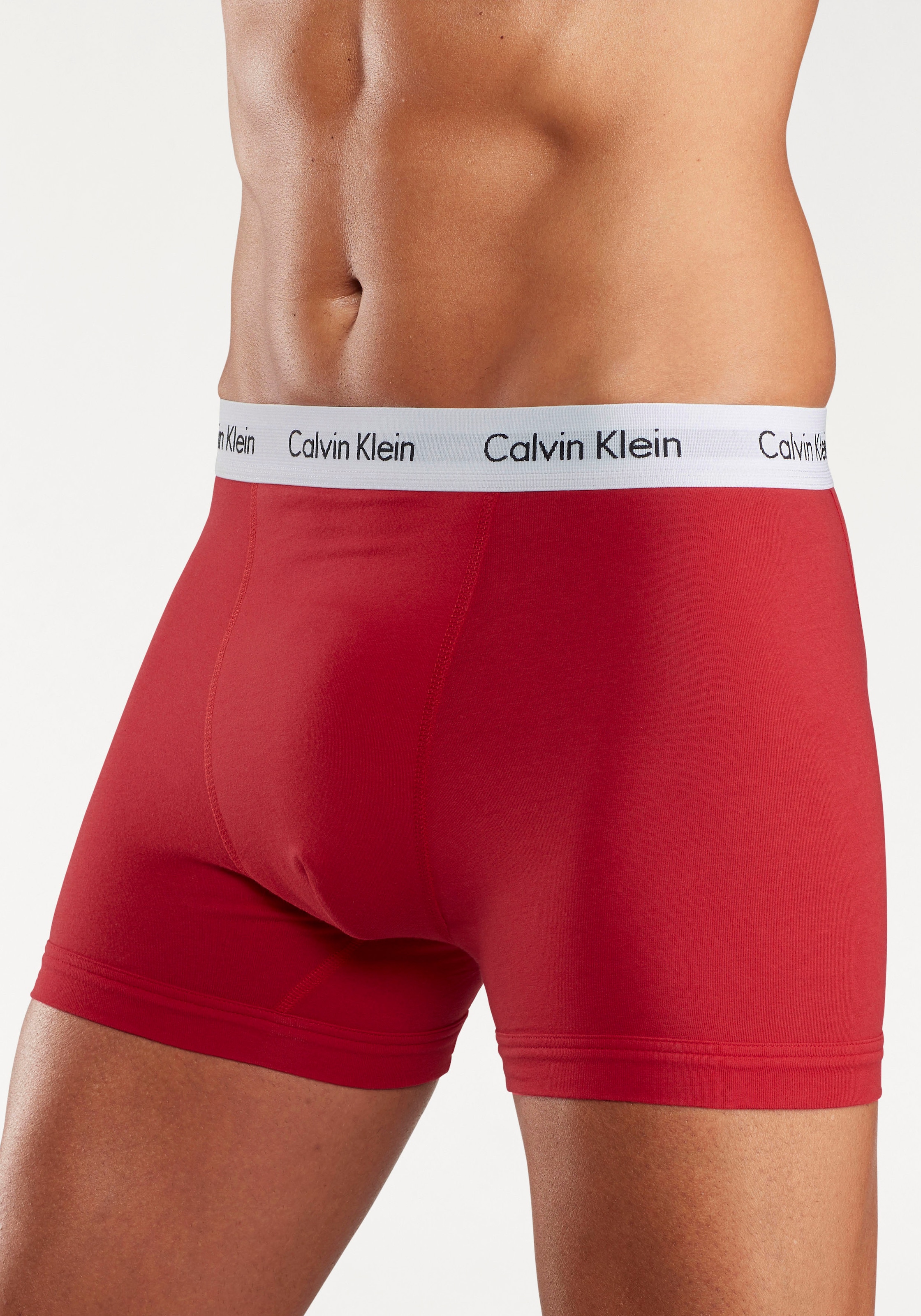 Calvin Klein Underwear Boxer »CK Boxer 3x« 3 cuis mit Logoschriftzug am Bund