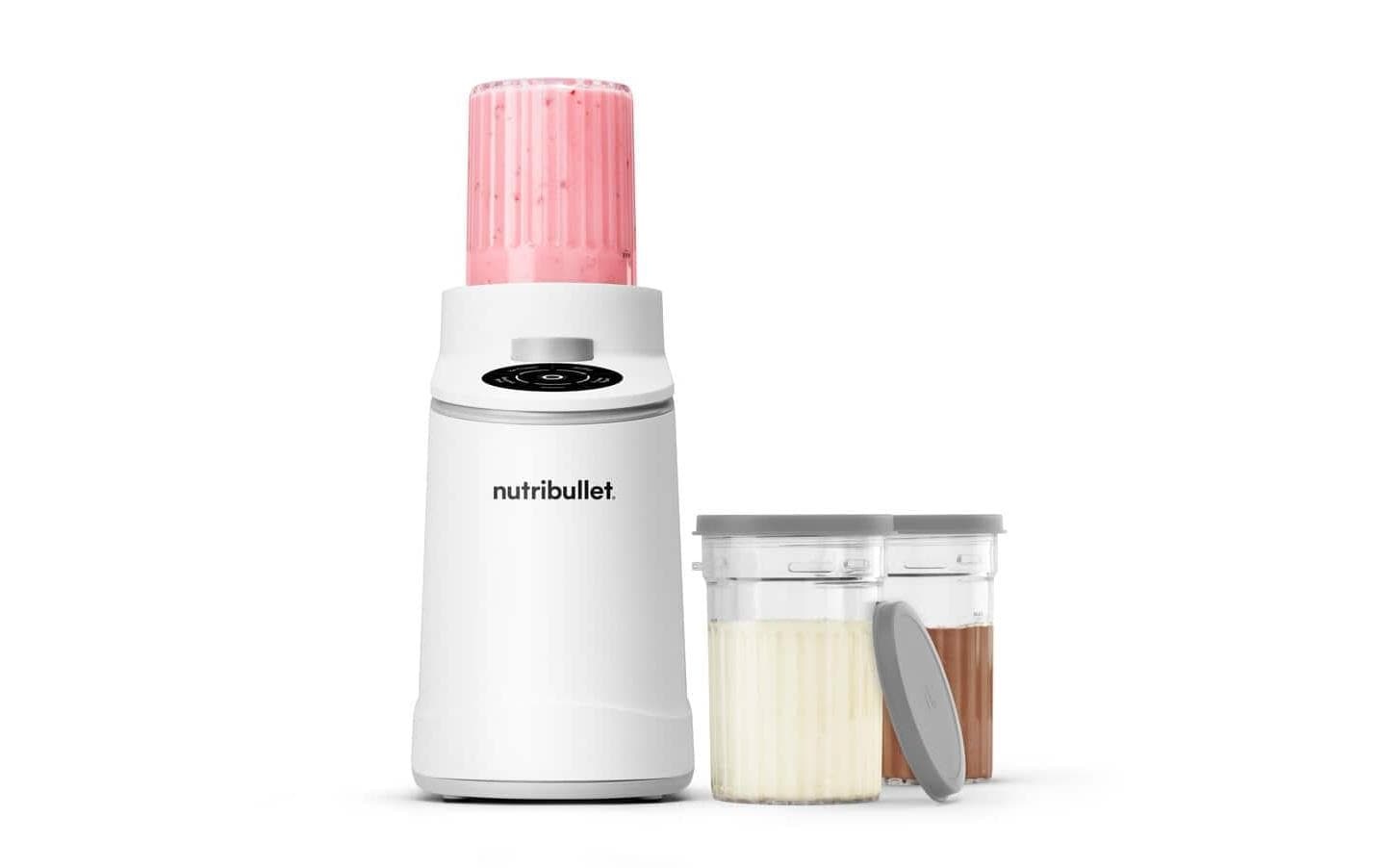 nutribullet Machine à glace »nutribullet Chill, 5 Programme, 3 Behälter (NBD0503W)« 500 W Glace, gelato, sorbet, smoothie bowl, yaourt glacé