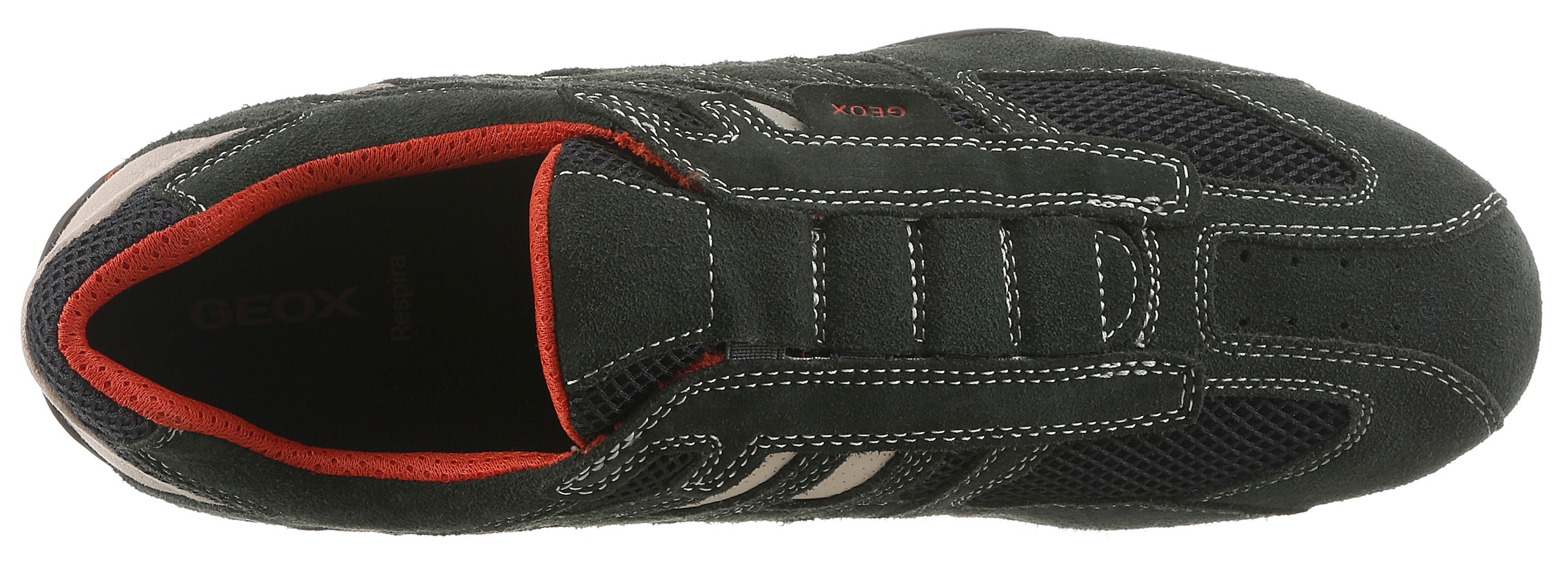 Geox Baskets slip-on »U SNAKE«  chaussure de loisirs, mocassin avec membrane spéciale Geox
