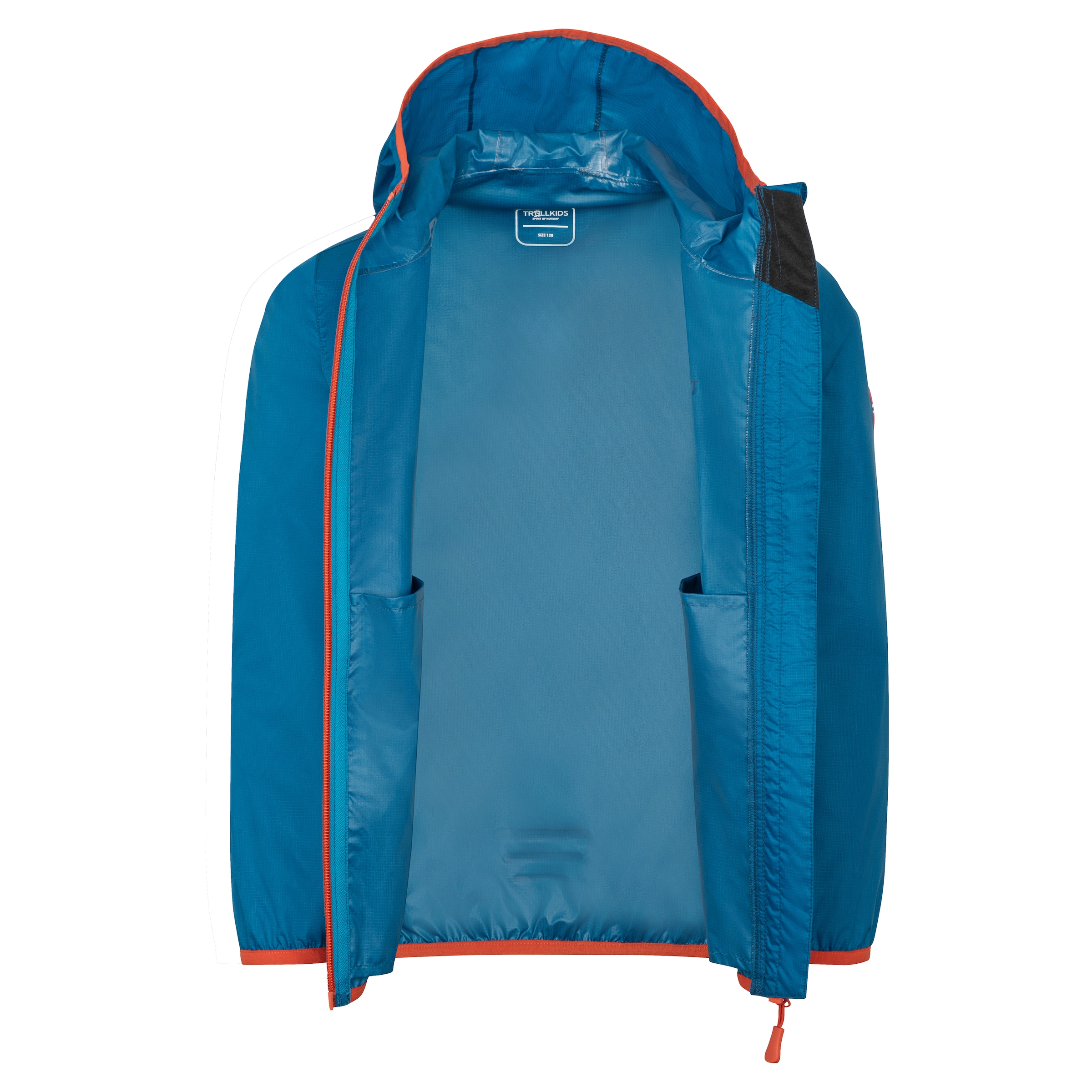 TROLLKIDS Veste de pluie »KIDS TROLLTUNGA JACKET« mit Kapuze für Kinder und Jugendliche, wasserdicht, leichtes Material