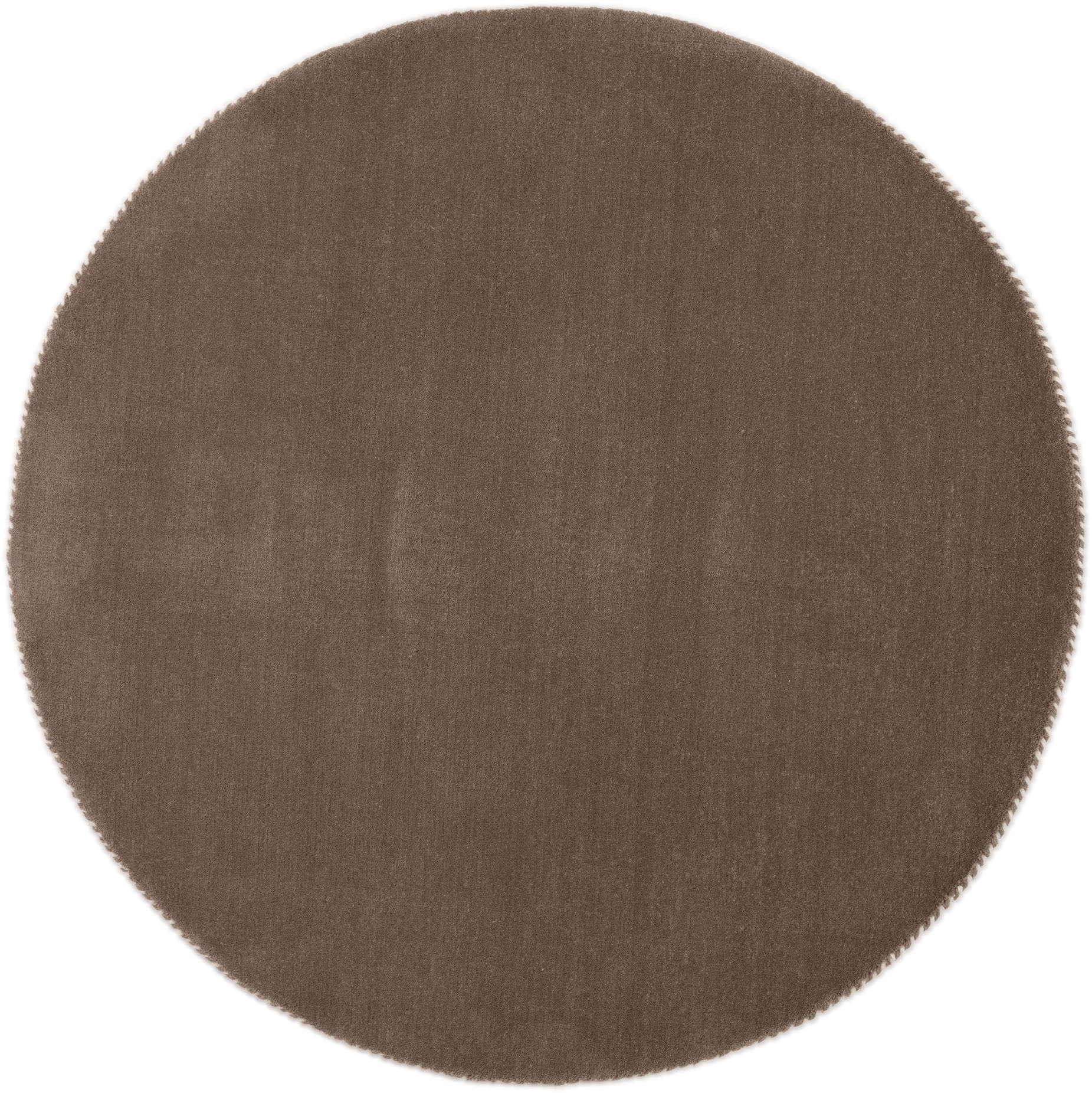 carpetfine Tapis en laine »Gabbeh Lola Uni« Rond 14 mm Höhe mit natürlichem Pflanzenmaterial von Hand gewebt, auch als Läufer