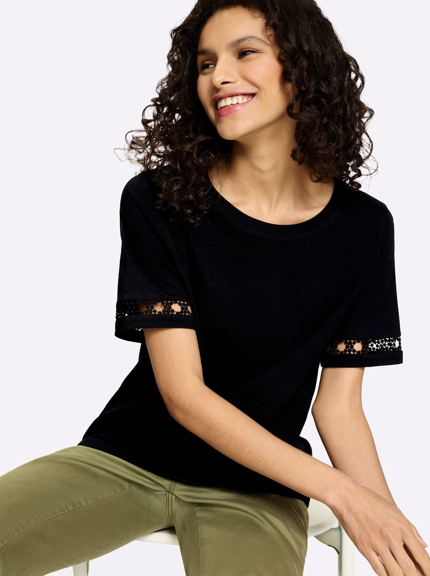 heine T-Shirt »Shirt« 1 tlg.