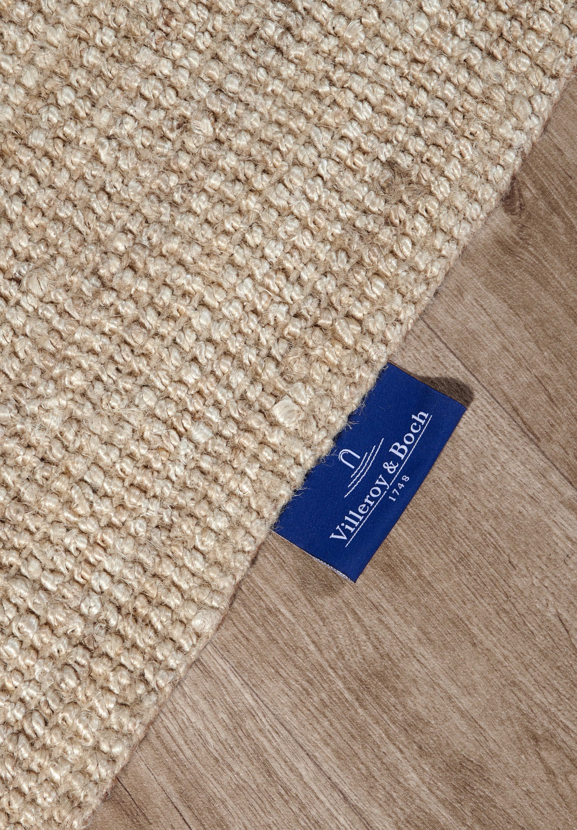 Villeroy & Boch Teppich »Rosalie Juteteppich« rechteckig 10 mm Höhe Läufer, 100% Jute, Natur, Wohnzimmer, Esszimmer, Schlafzimmer, GRS