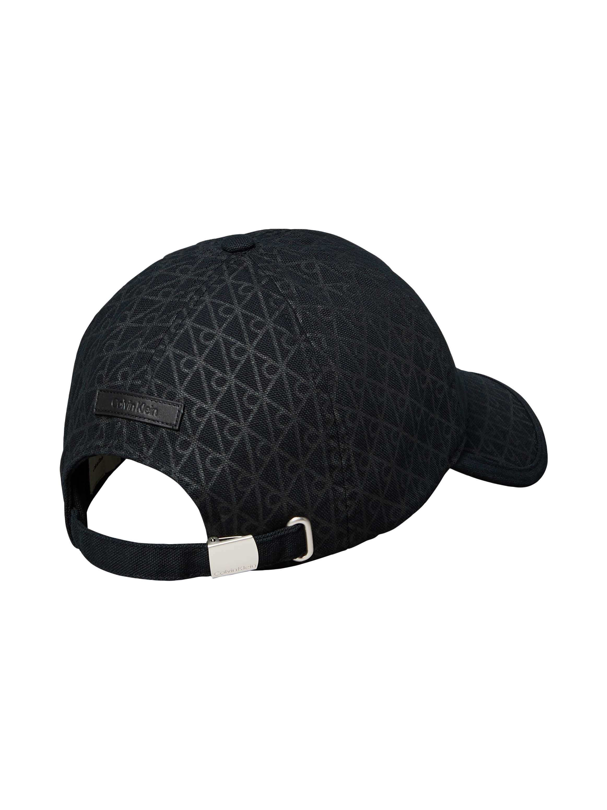 Calvin Klein Baseball Cap »EMBLEM PRINT w LEATHER PATCH CAP« Regular fit und grössenverstellbar