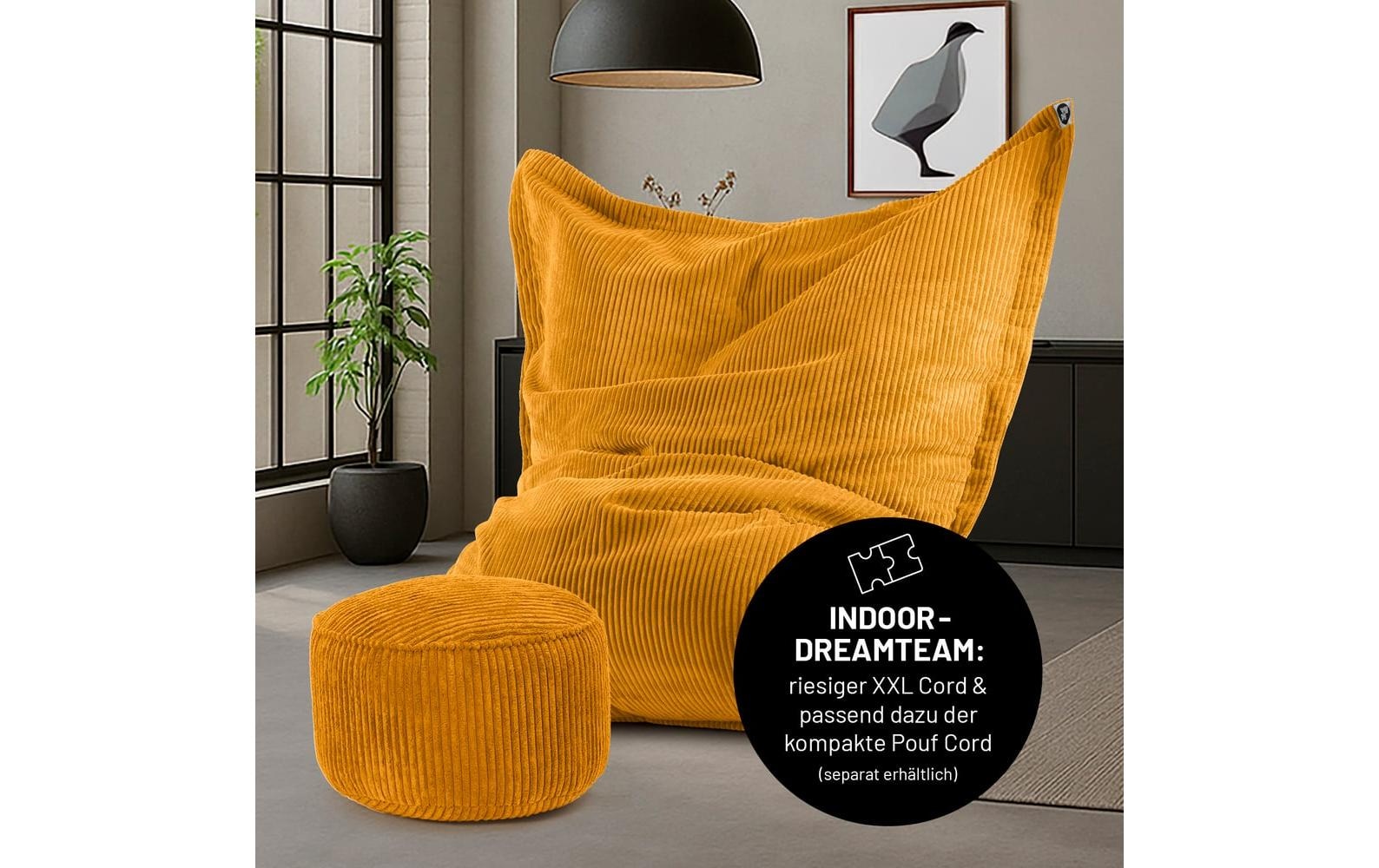 Lumaland Pouf »Cord , 380 l«