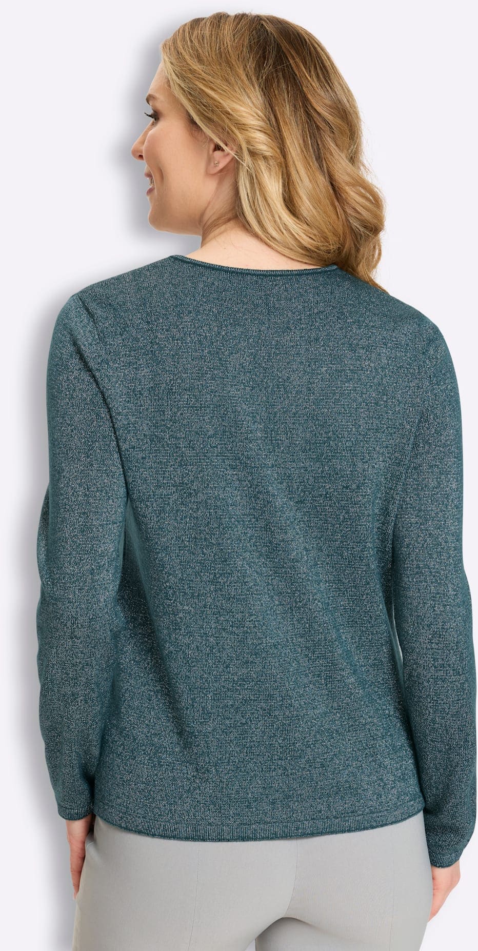 Classic Basics Pull col V »Langarm-Pullover«
