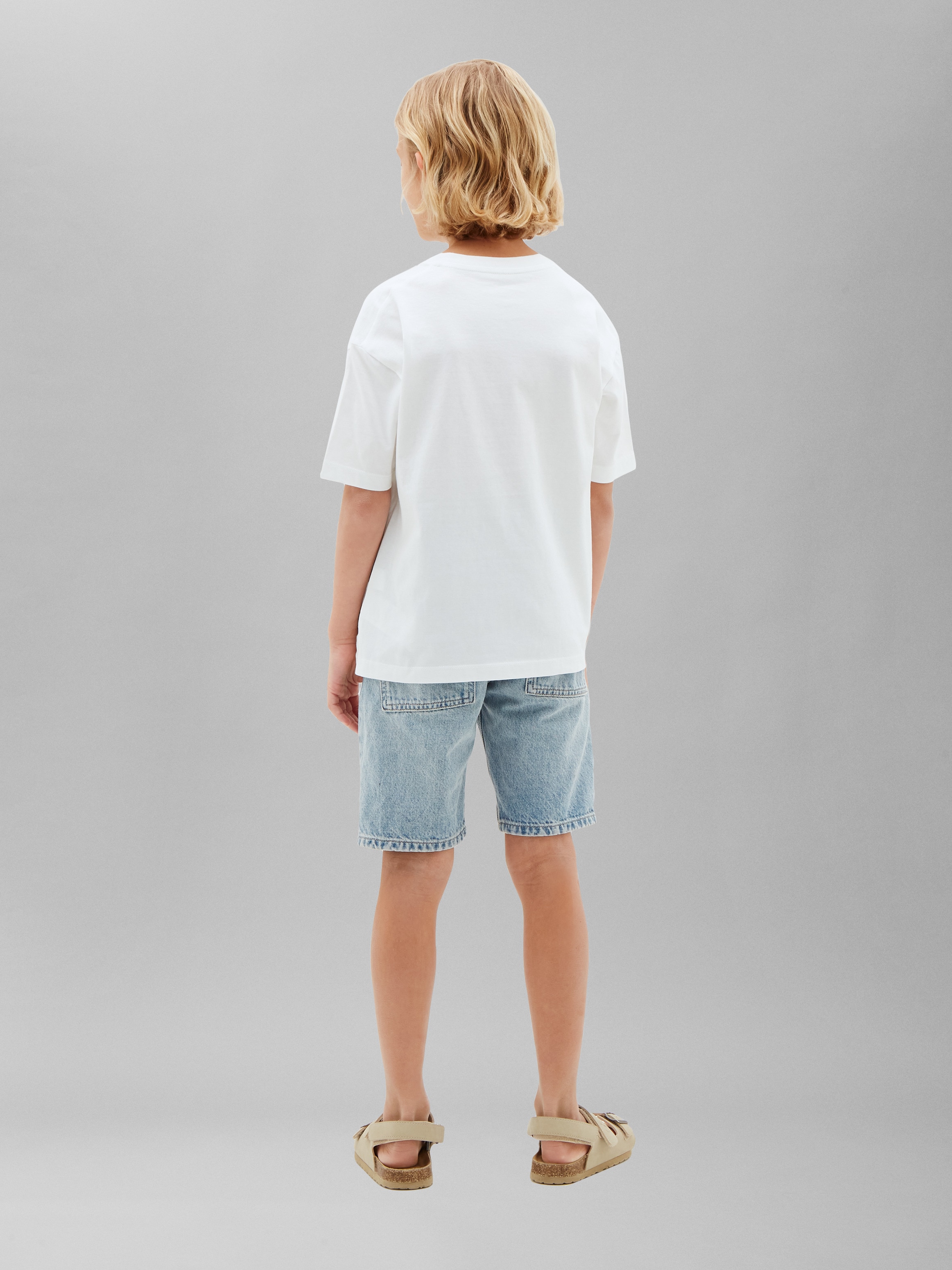 Calvin Klein Jeans T-Shirt Packung, 2 Regular Fit, reine Baumwolle, gestickter Logoschriftzug