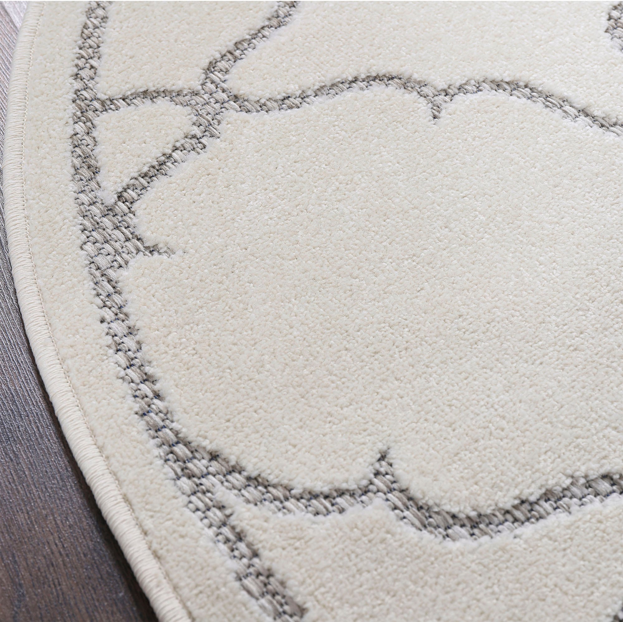 Sanat Teppich »Berlin« rund 6 mm Höhe In -und Outdoor geeignet, robust und pflegeleicht