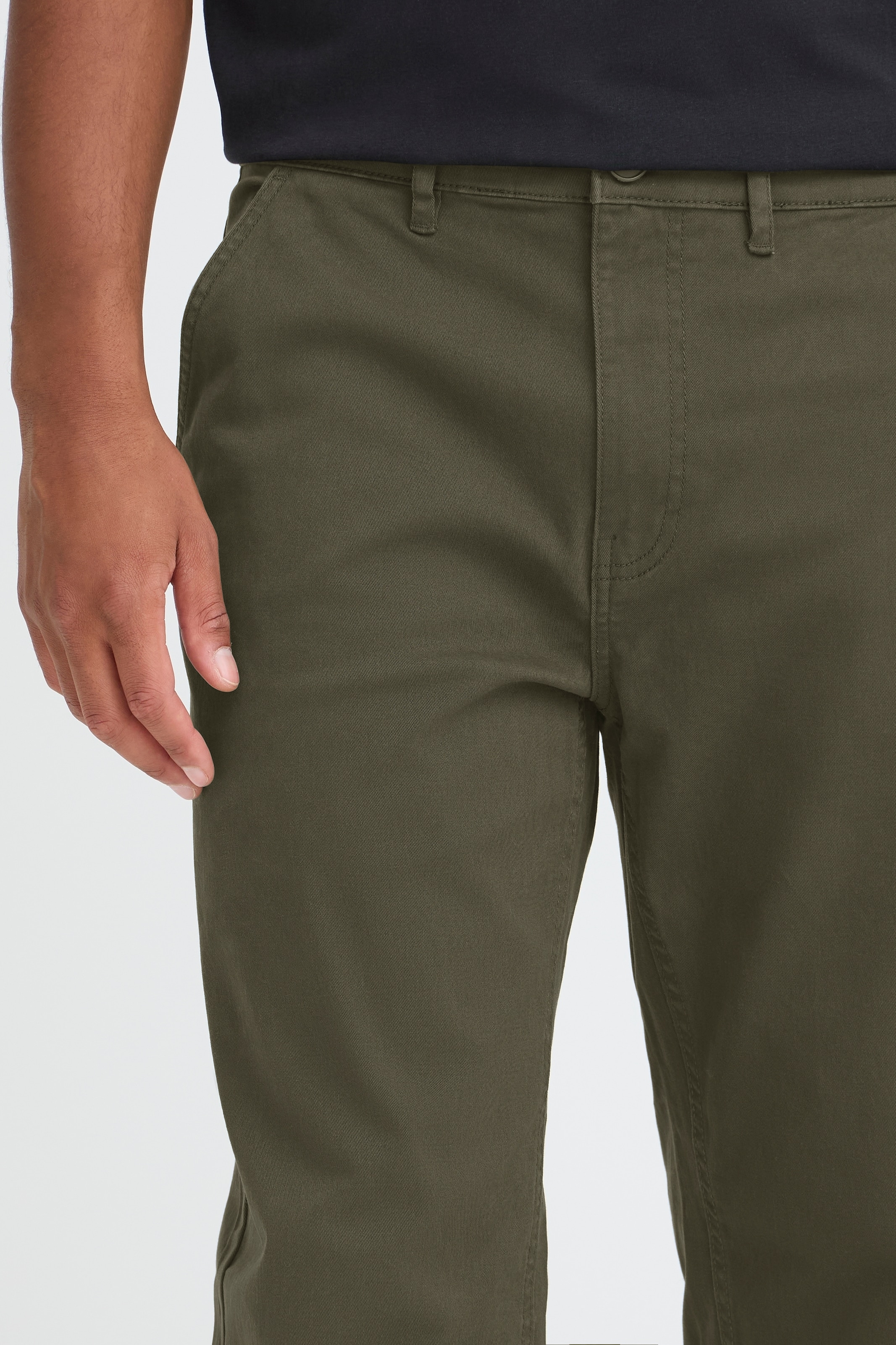 Blend Chinos »BHNATAN WIDE LEG CHINO«  en mélange de coton, coupe décontractée, longueur cheville