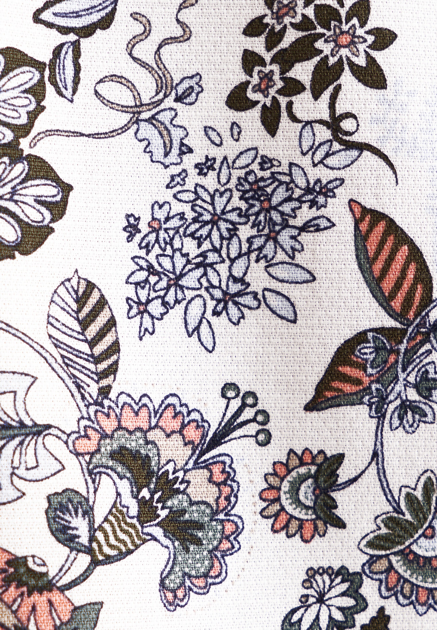 seidensticker Businesshemd »Regular« Regular 1/2 Button-Down-Kragen Druck