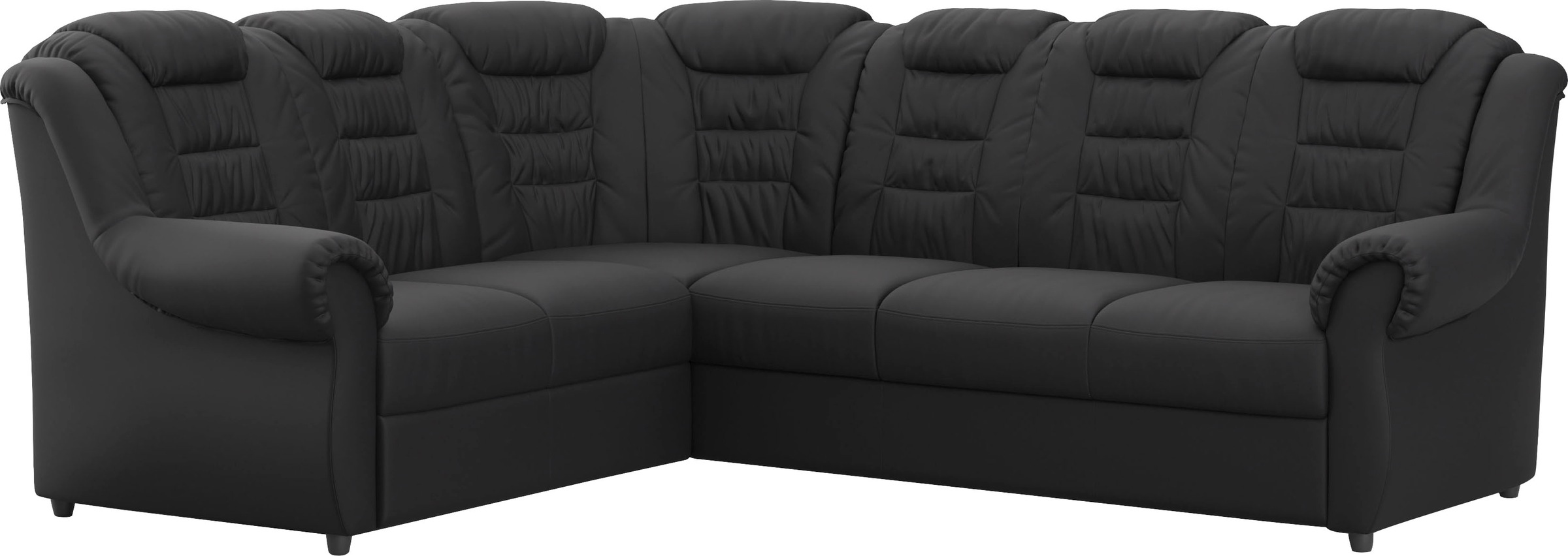 Home affaire Canapé d'angle »Boston L-Form« mit hoher Rückenlehne, wahlweise mit Bettfunktion & Stauraum