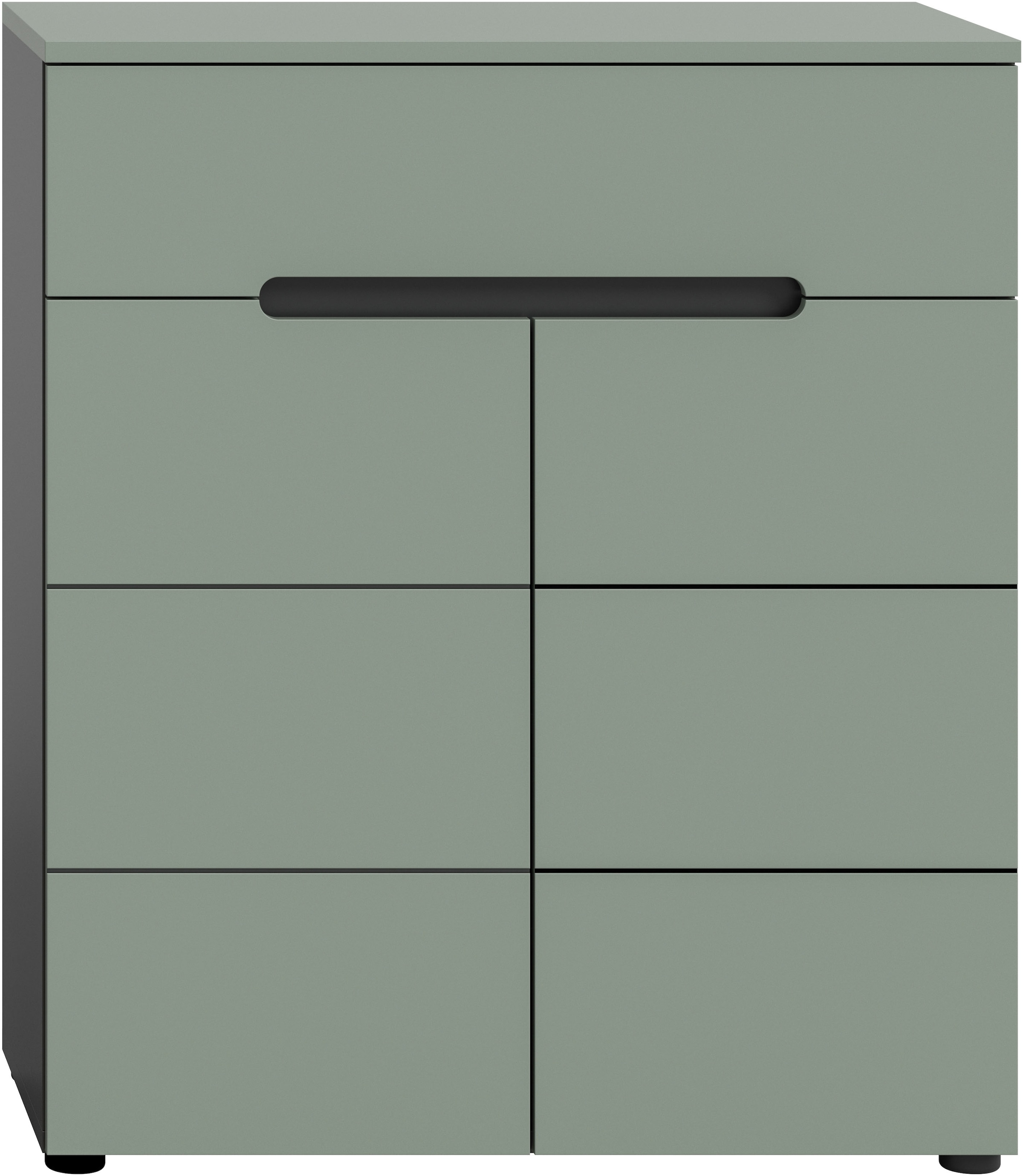 INOSIGN Commode à chaussures »REHAT, TOPSELLER!, Breite 80cm, 2 Türen, 1 Schubkasten, 4 Fächer« in verschiedenen Farben erhältlich, Platz für ca. 12 Paar Schuhe, 1 cuis tlg. Schuhschrank, Kommode, Garderobenschrank, Anrichte, Sideboard