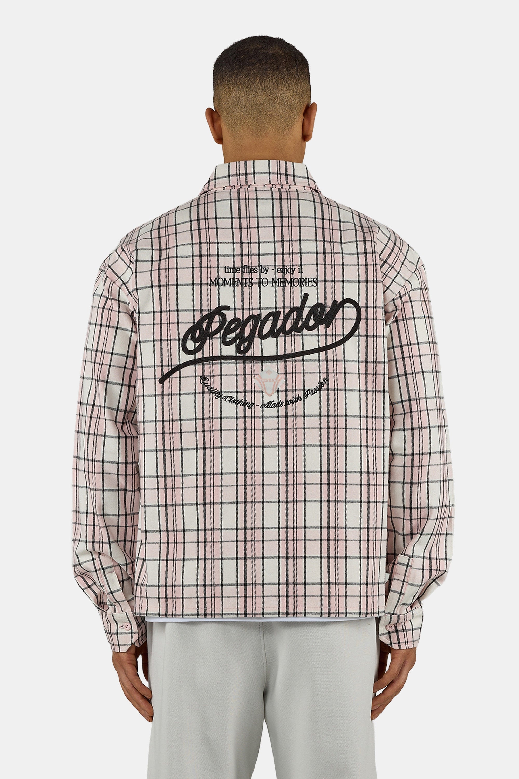 PEGADOR Chemise à manches longues »Soglio Oversized Flannel Shirt« Coton, oversize